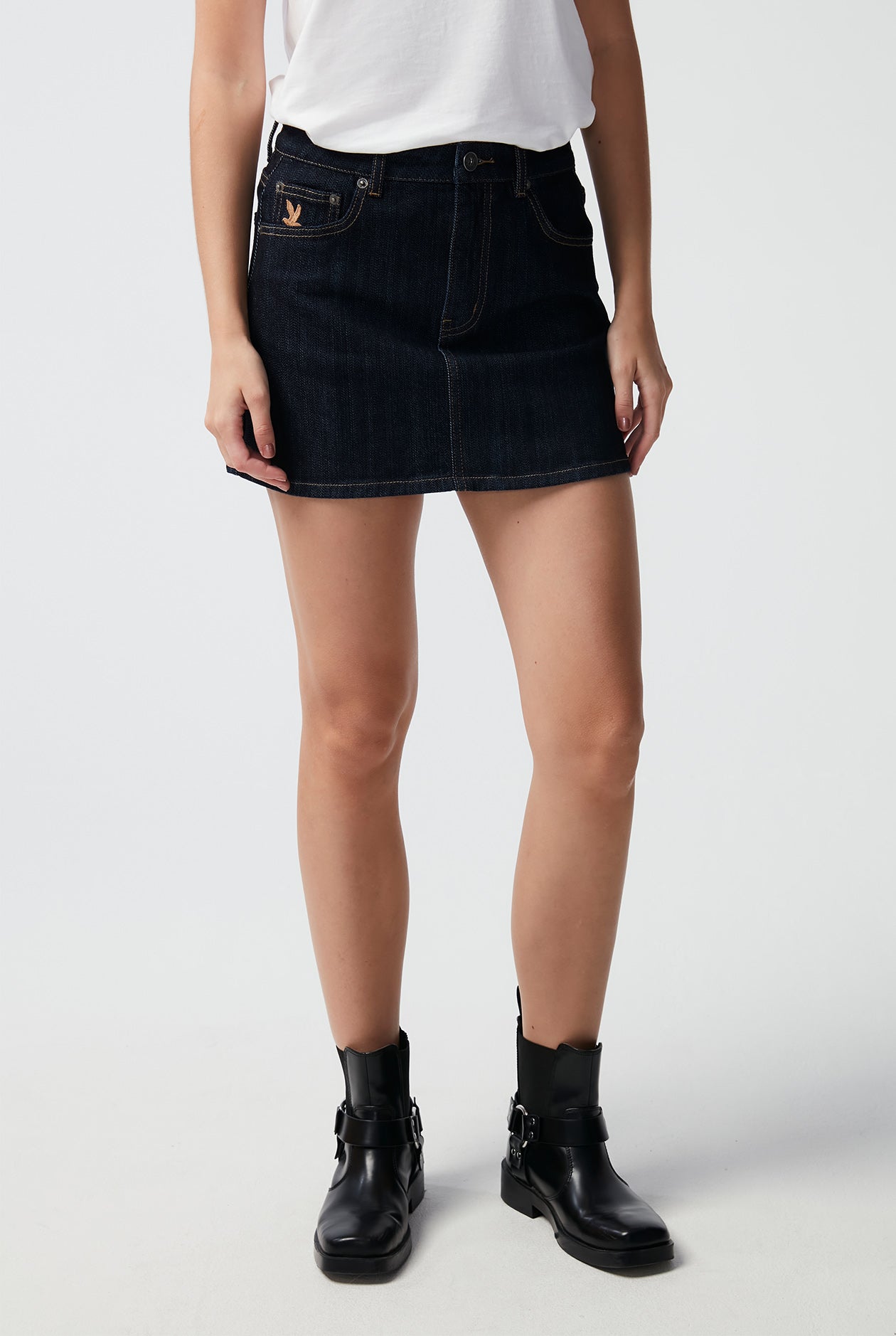 MINI DENIM SKIRT