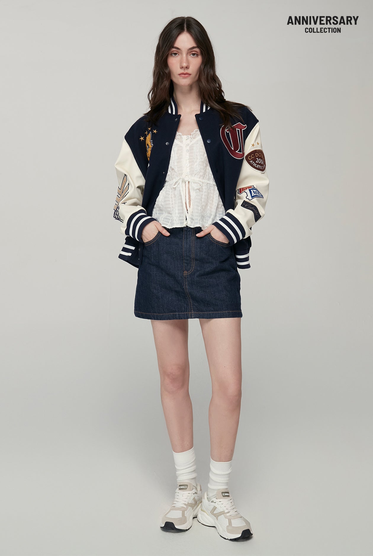 20th ANNIVERSARY SELVEDGE DENIM SKIRT