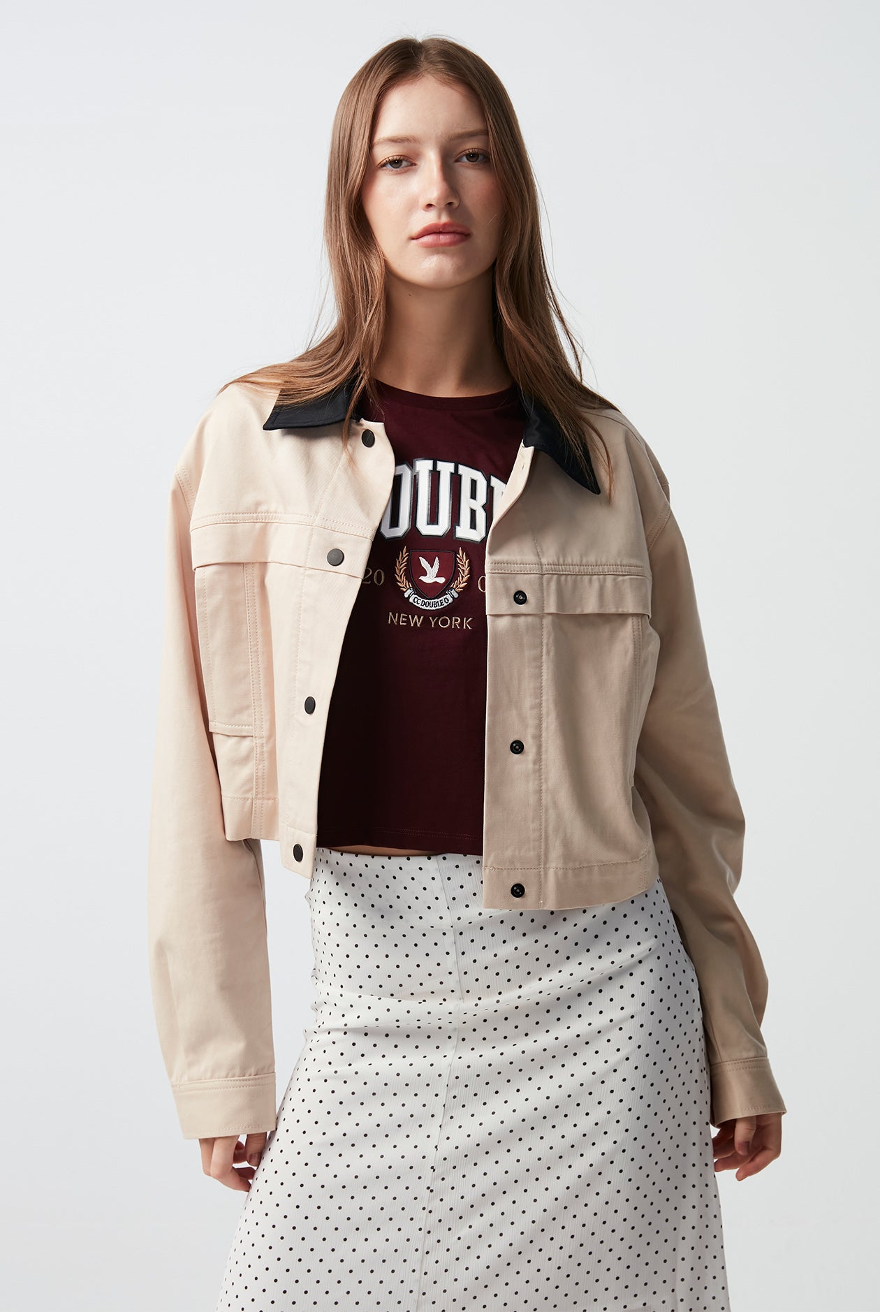 LOGO GRAPHIC CROPPED TEE