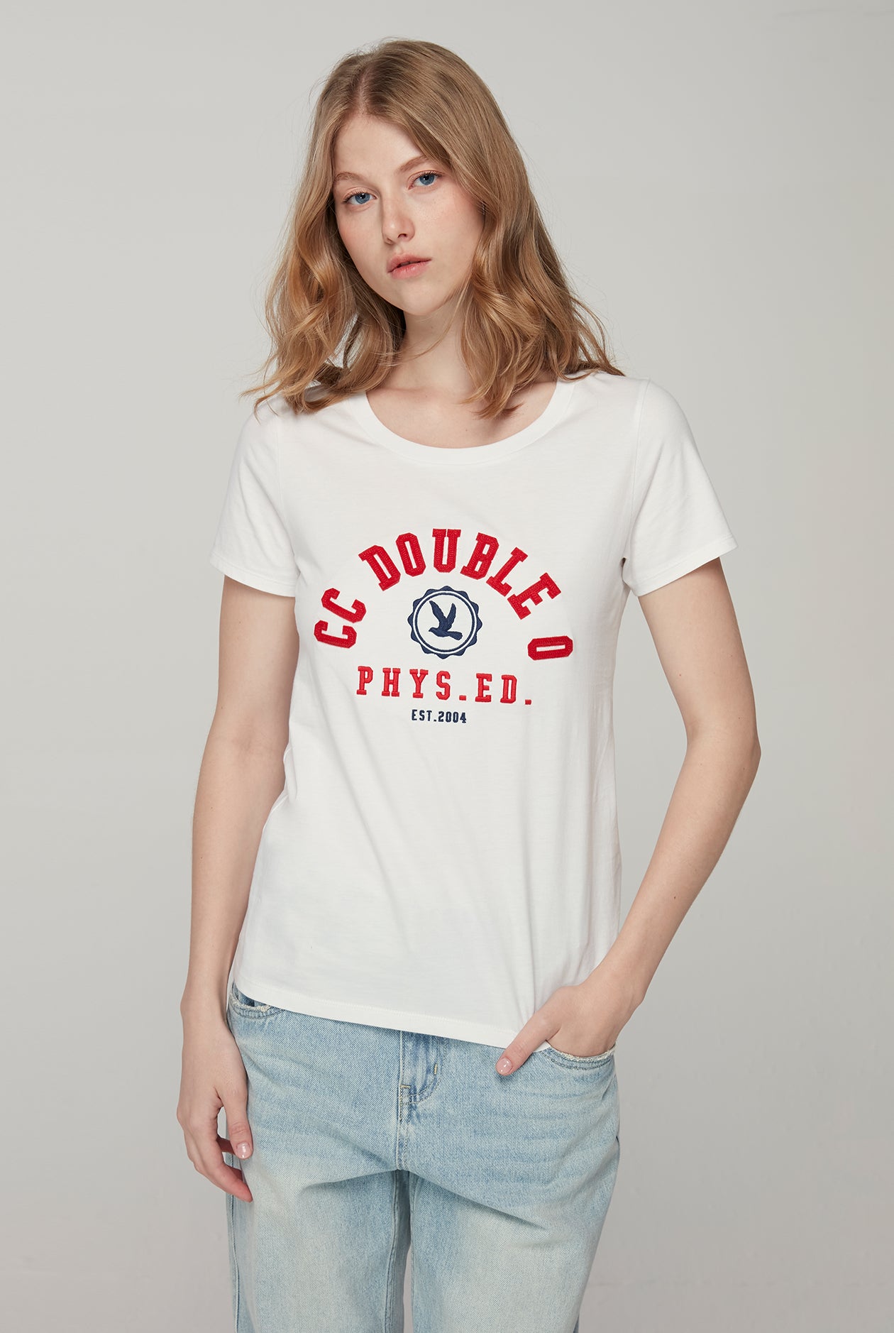 20th ANNIVERSARY WHITE LOGO GRAPHIC TEE