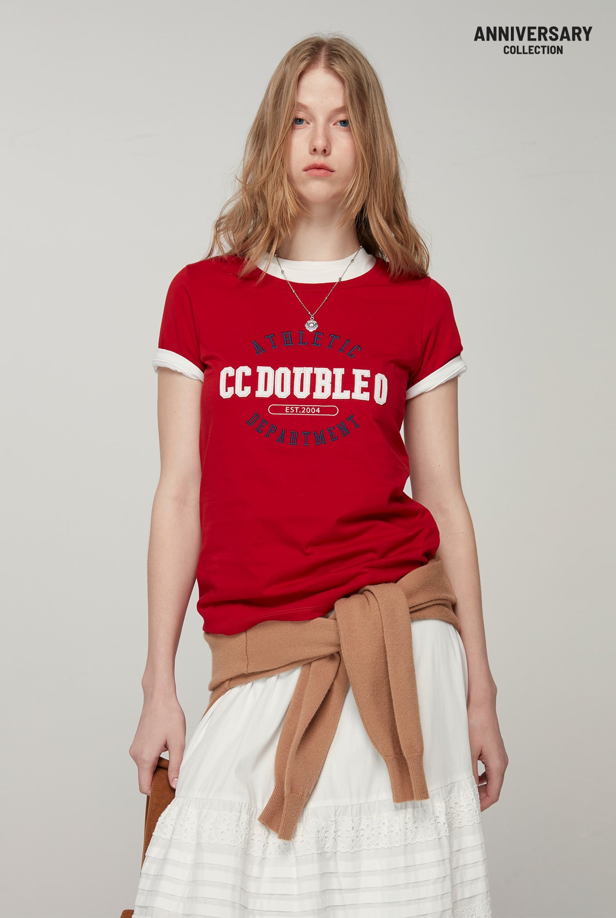 20th ANNIVERSARY RED LOGO GRAPHIC TEE