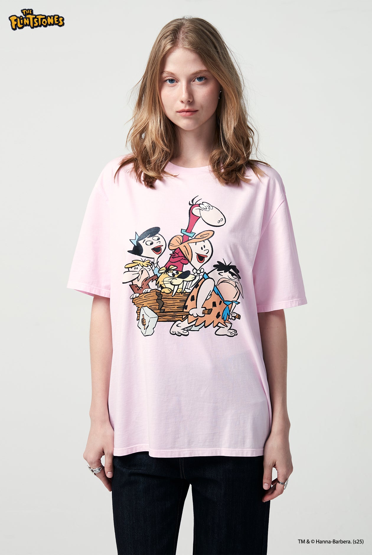 FLINTSTONES GANG OVERSIZED TEE