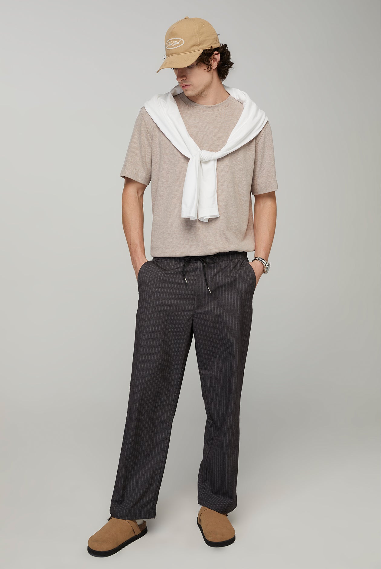 PULL ON STRAIGHT PANTS