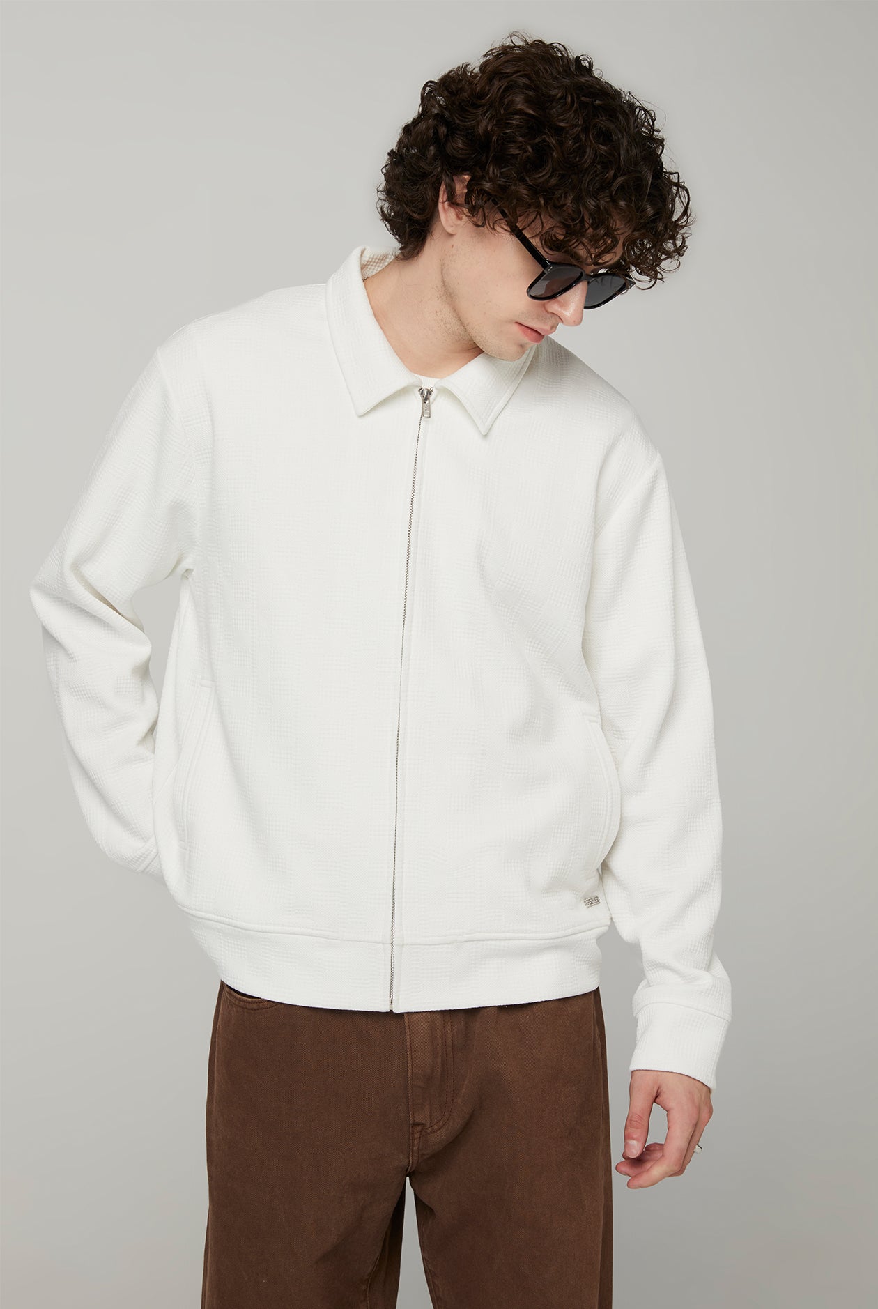 LOUNGEWEAR KNITTED JACKET