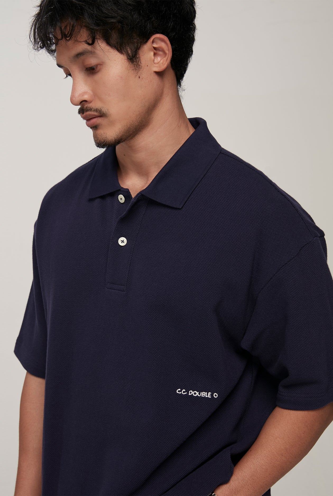 SIDE LOGO PIQUE POLO