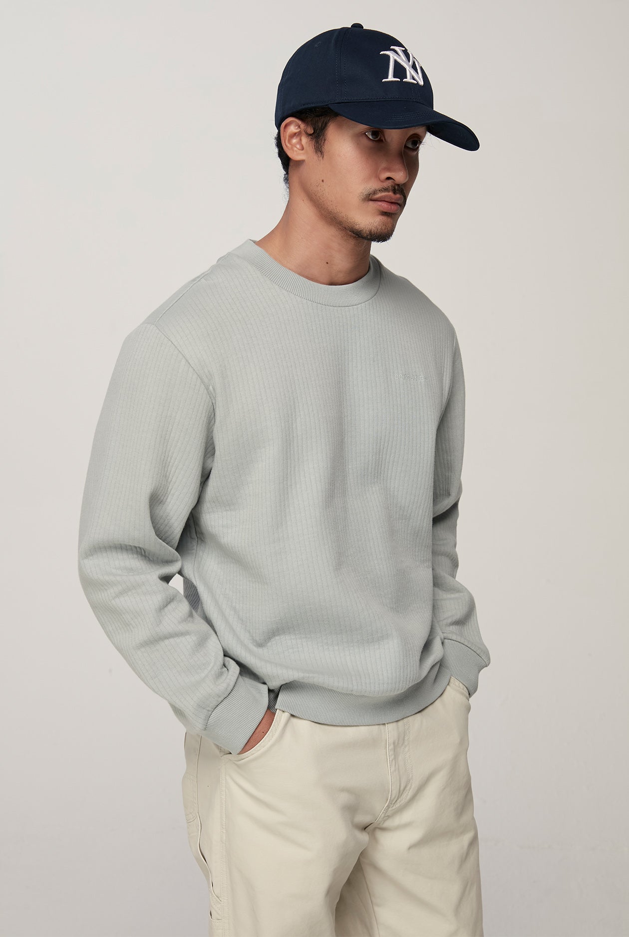 STRIPED LONG SLEEVE TEE