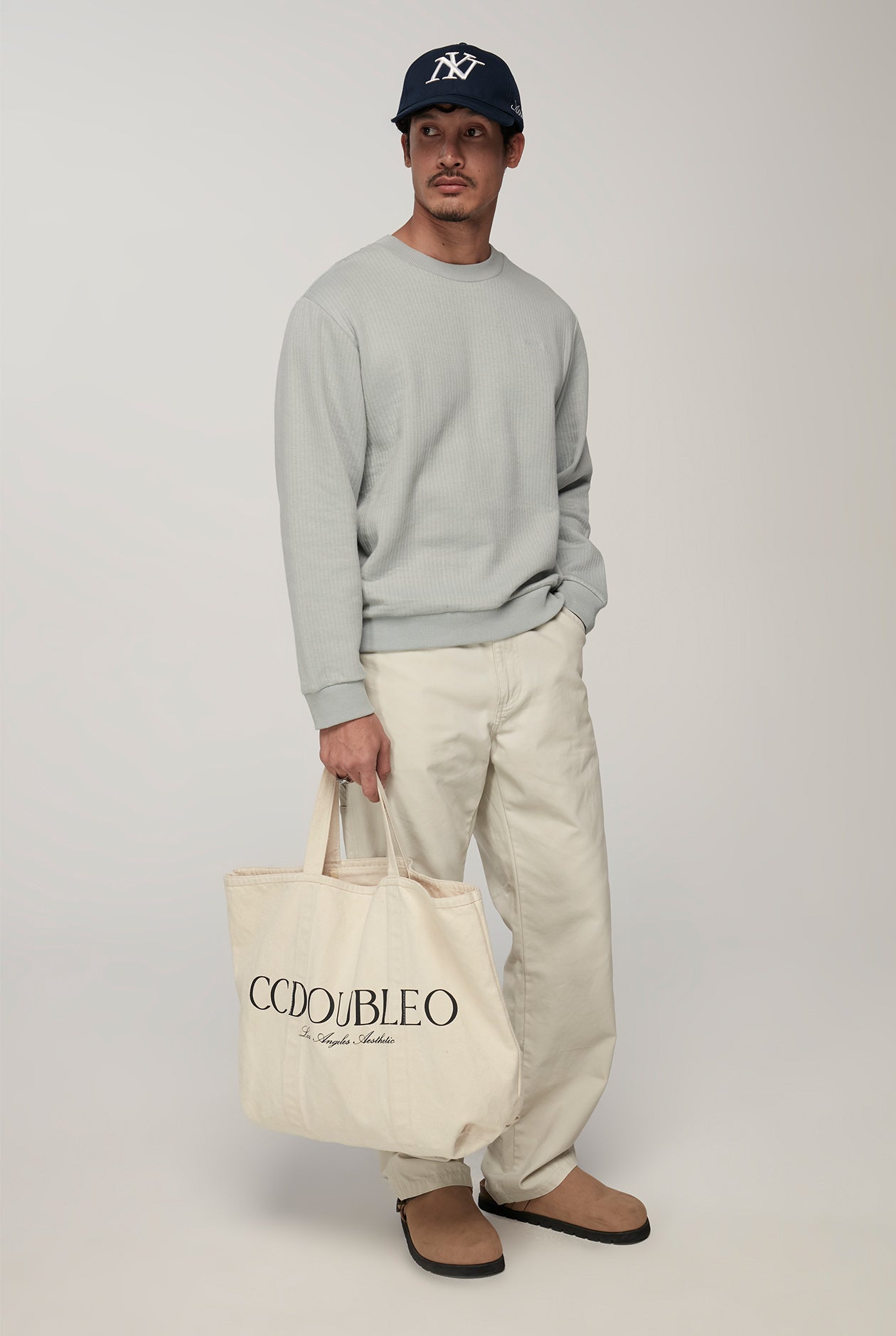 STRIPED LONG SLEEVE TEE