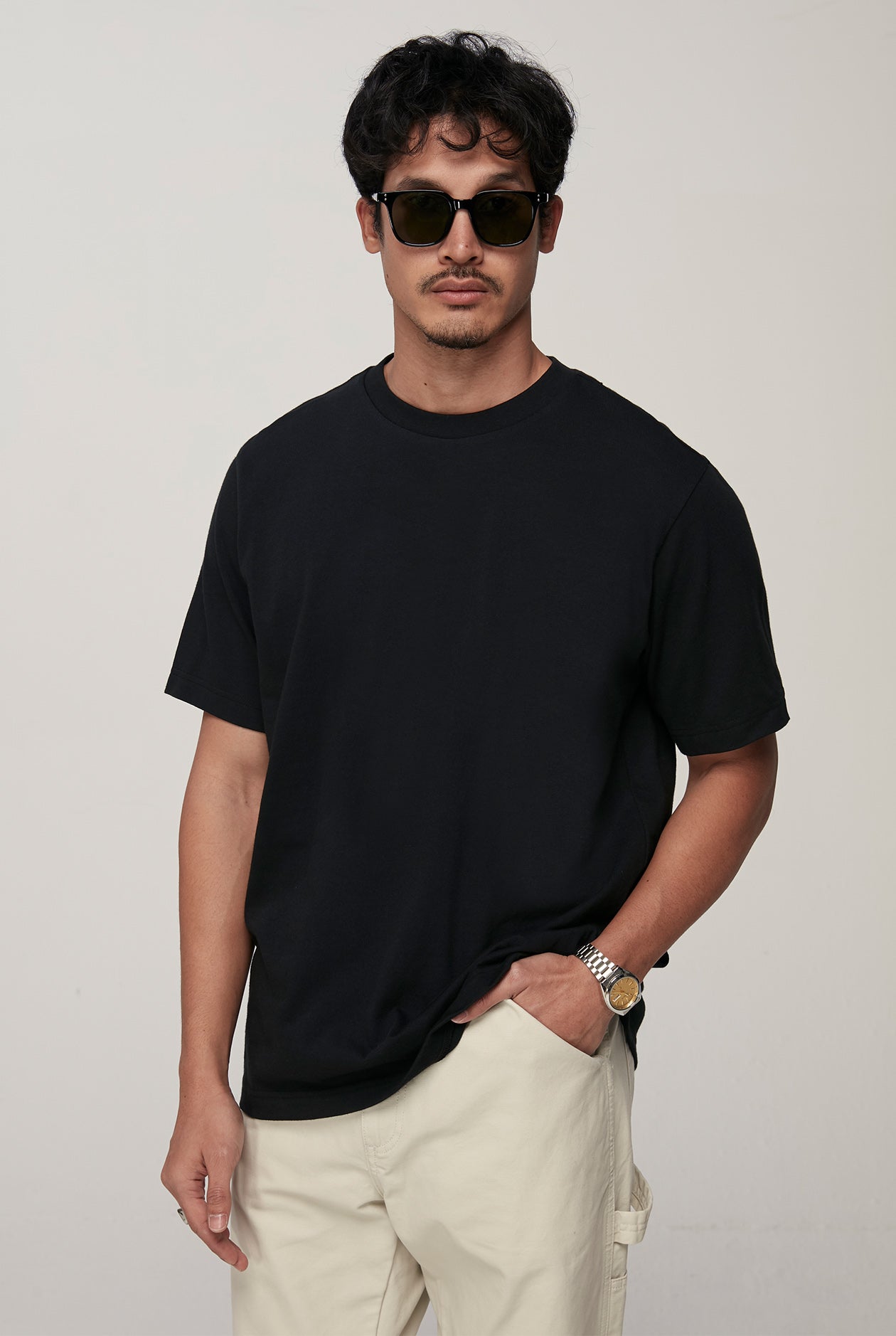 MINIMAL RELAXED FIT JERSEY TEE