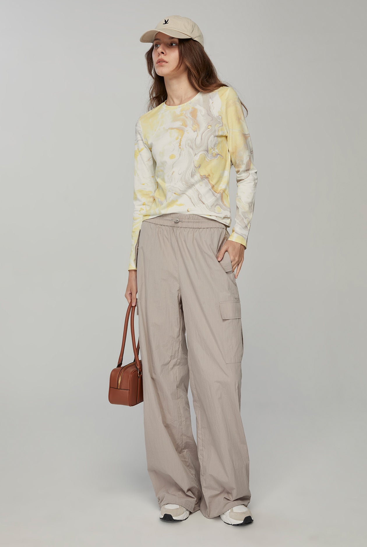 DRAWSTRING CARGO PANTS