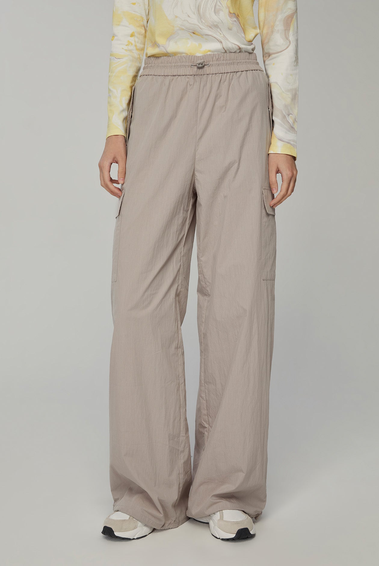 DRAWSTRING CARGO PANTS