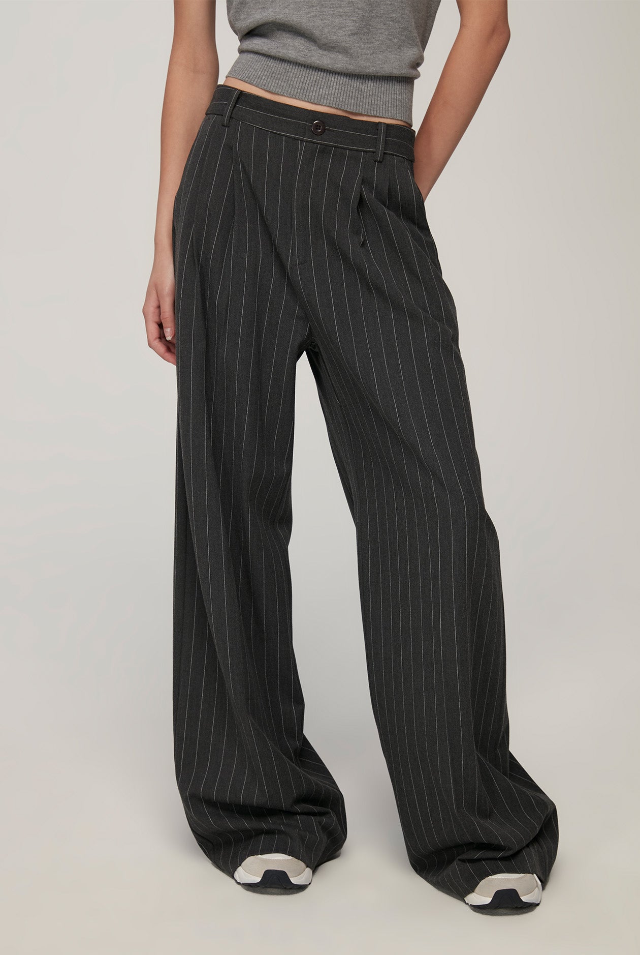 TAILORED WIDE LEG PANTS