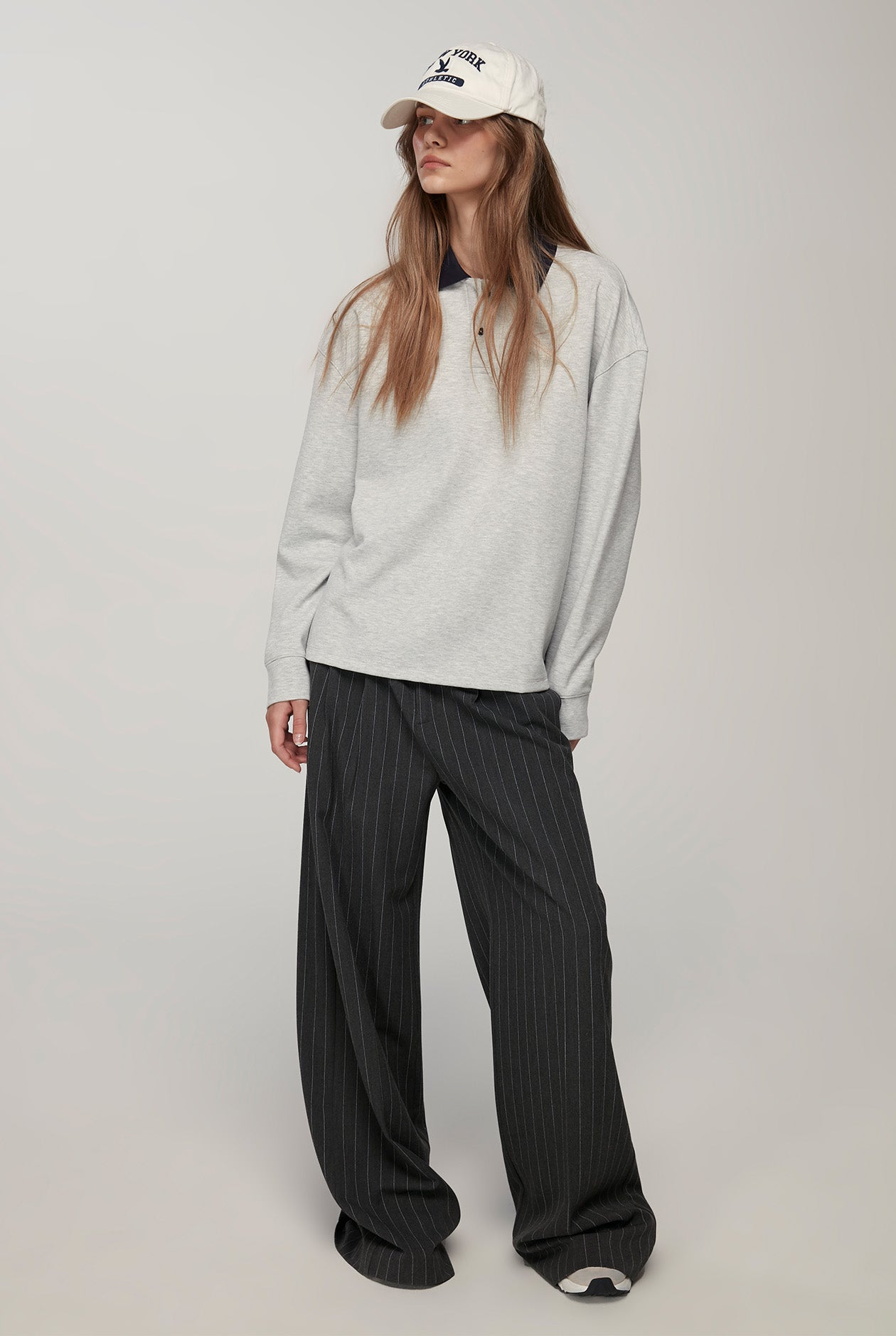 LONG SLEEVE POLO SHIRT