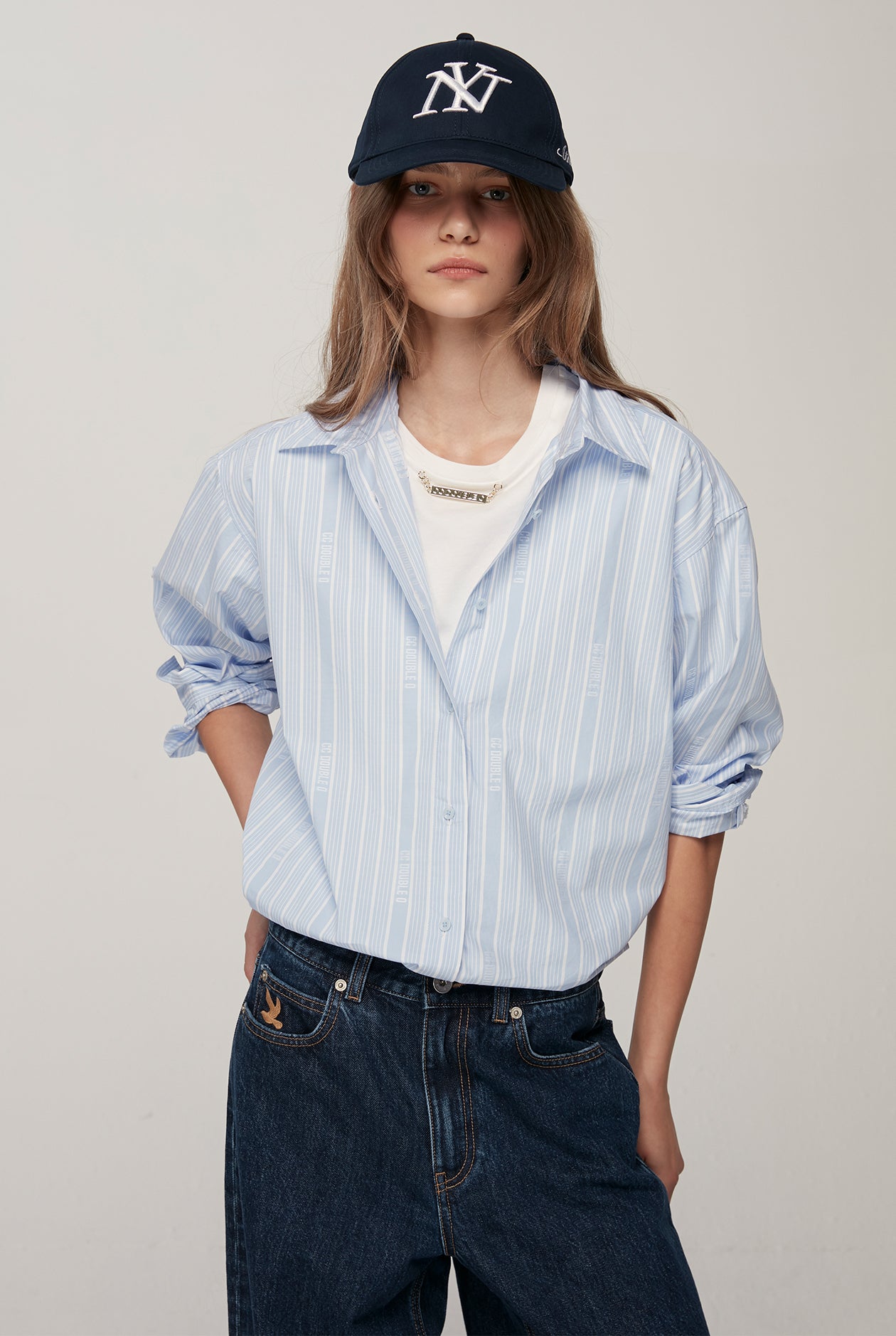 RELAXED FIT STRIPED SHIRT