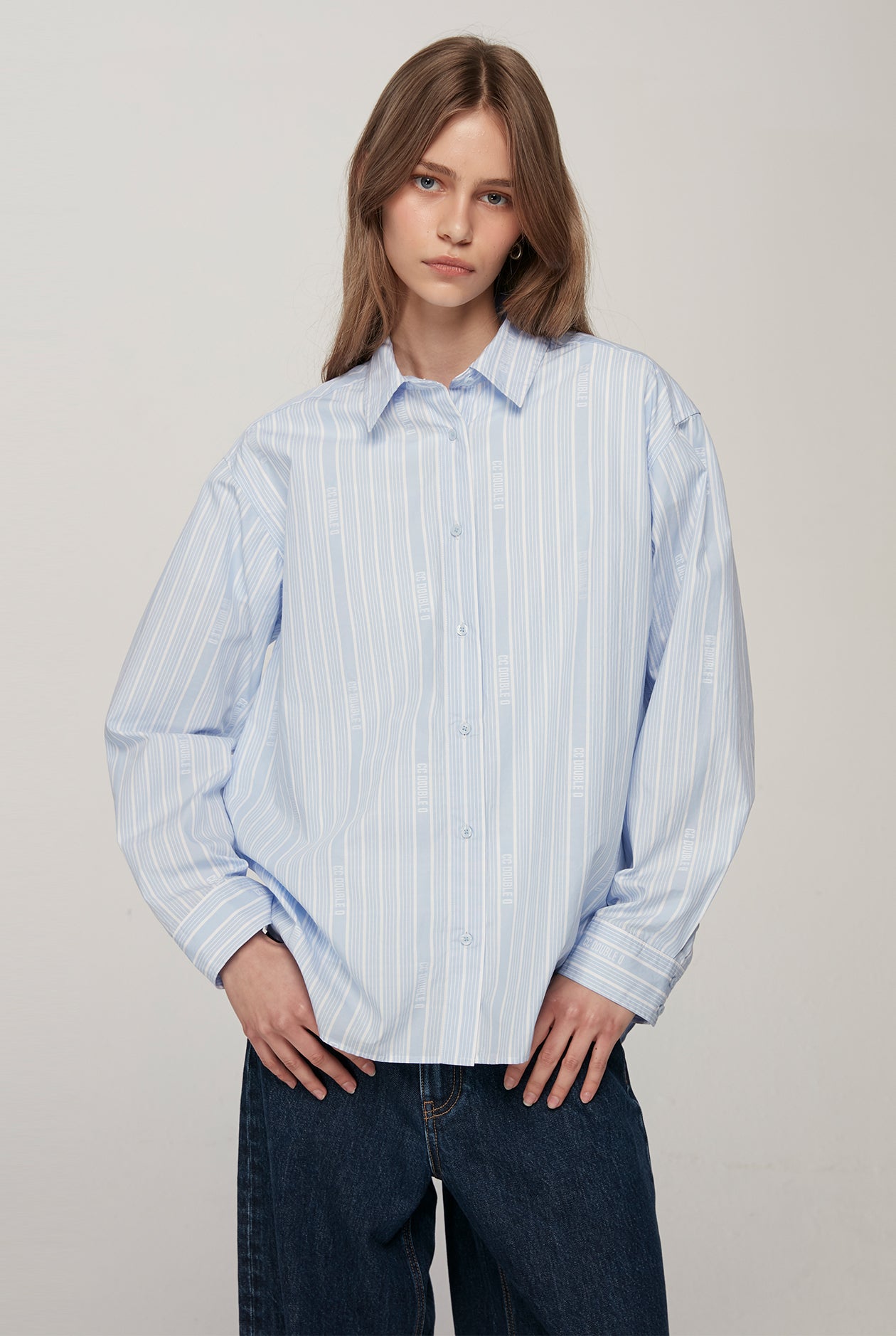 RELAXED FIT STRIPED SHIRT