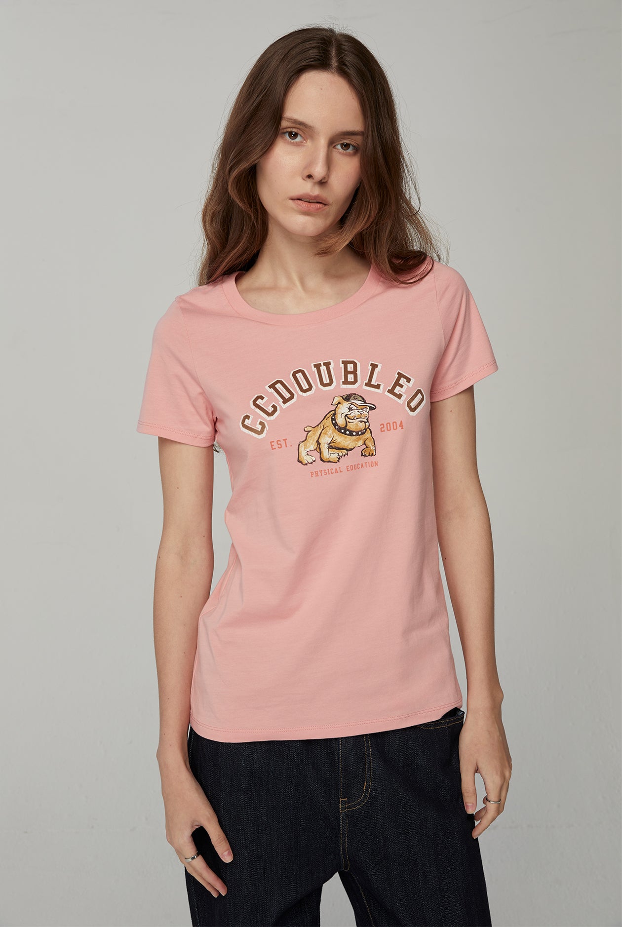 PINK TIGER SPIRIT GRAPHIC TEE