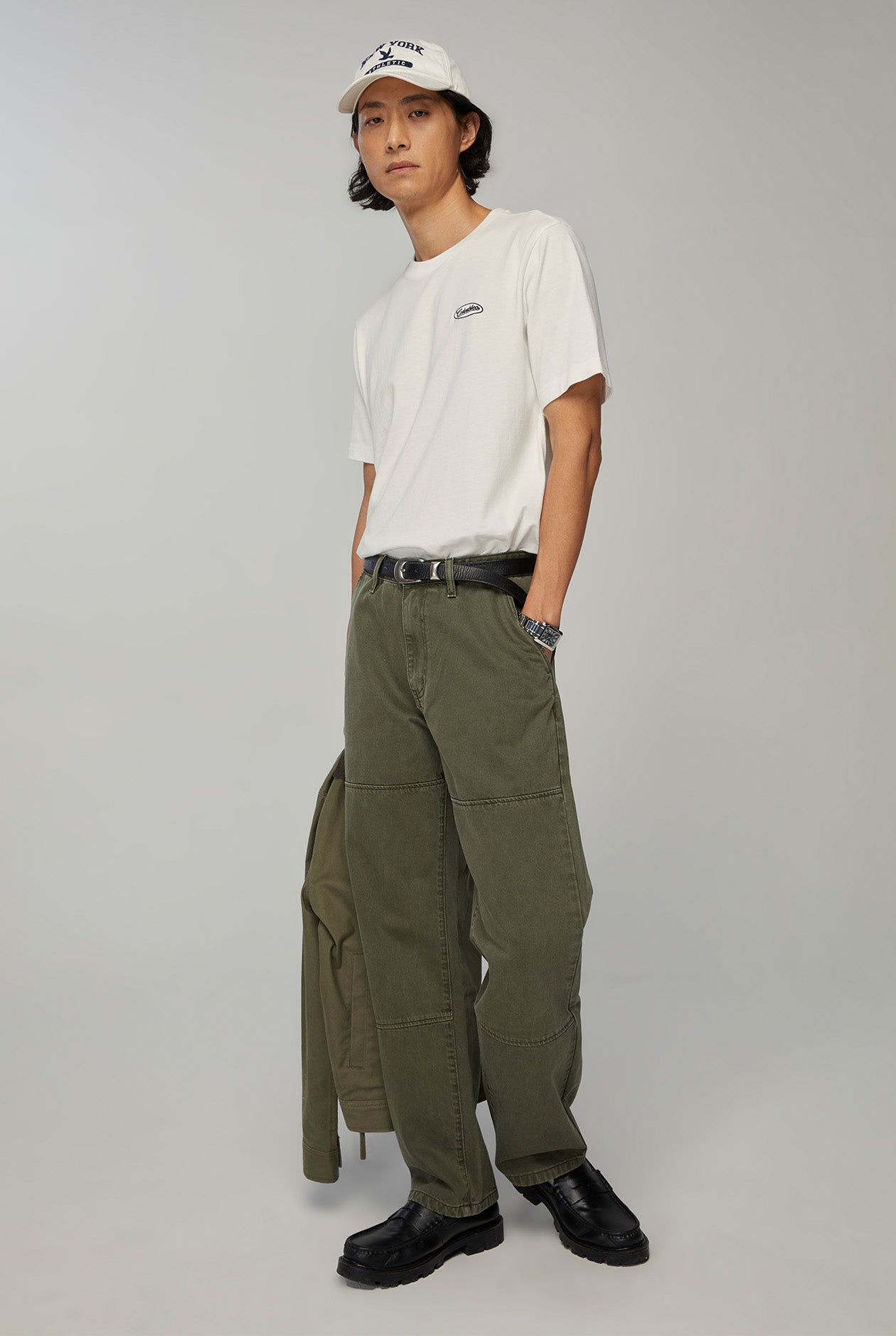 STRAIGHT WORKWEAR TWILL PANTS