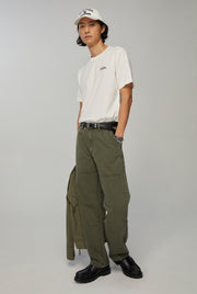 STRAIGHT WORKWEAR TWILL PANTS