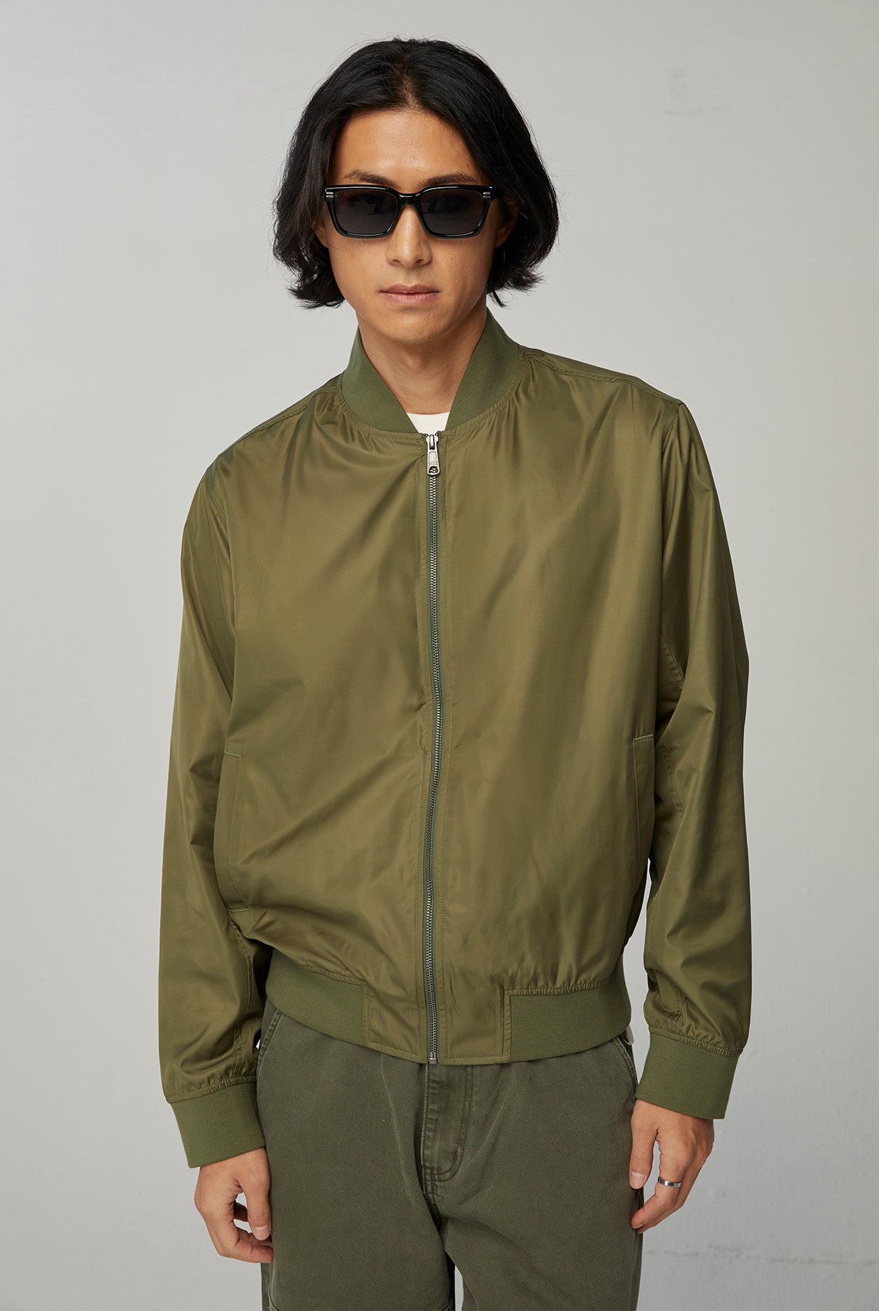 RELAXED FIT BOMBER JACKET