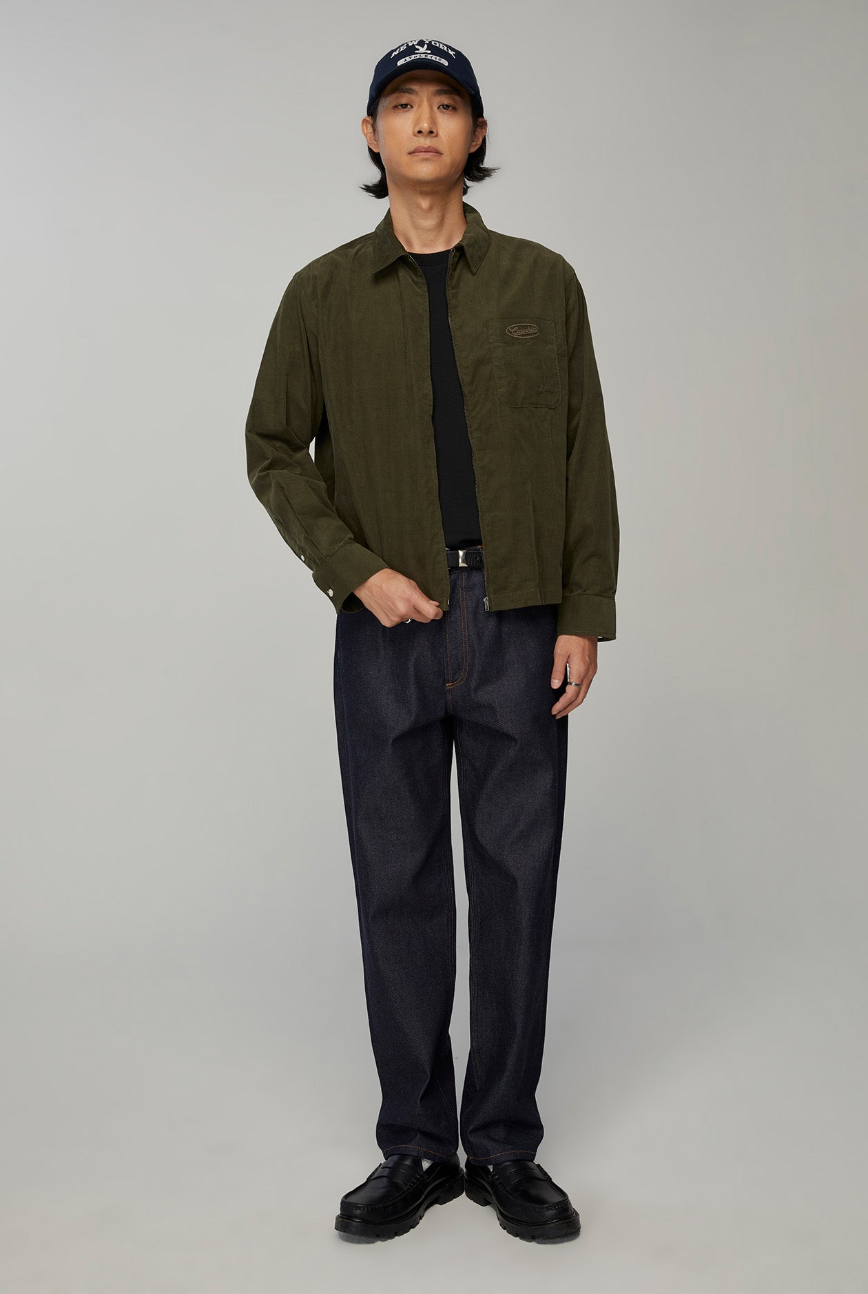 POCKET CORDUROY SHIRT