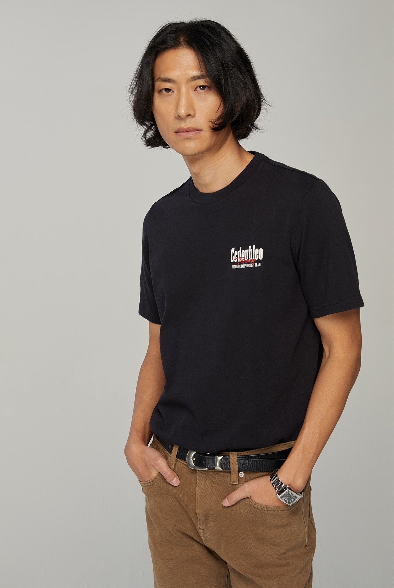 LOGO RACING GRAPHIC TEE