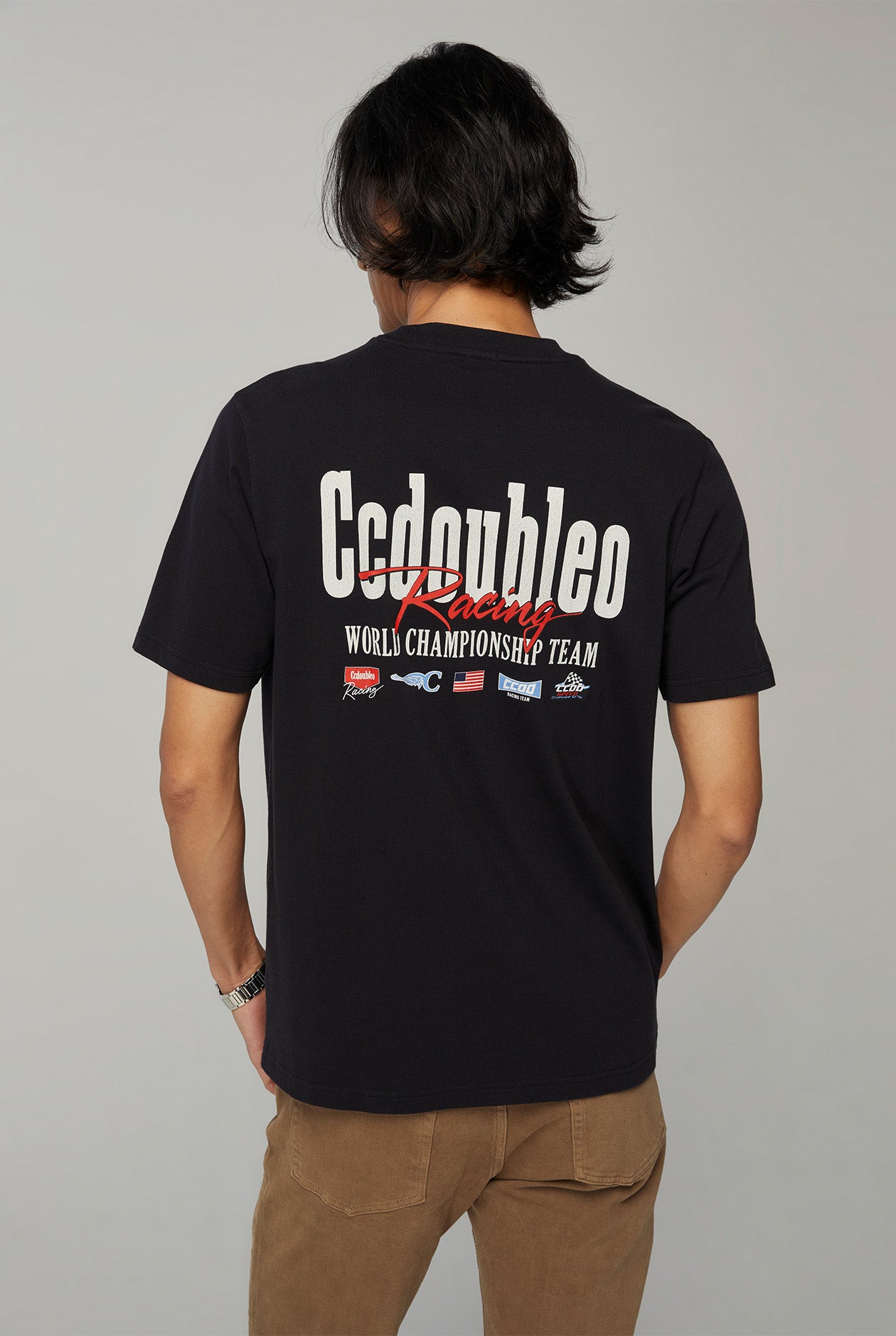 LOGO RACING GRAPHIC TEE