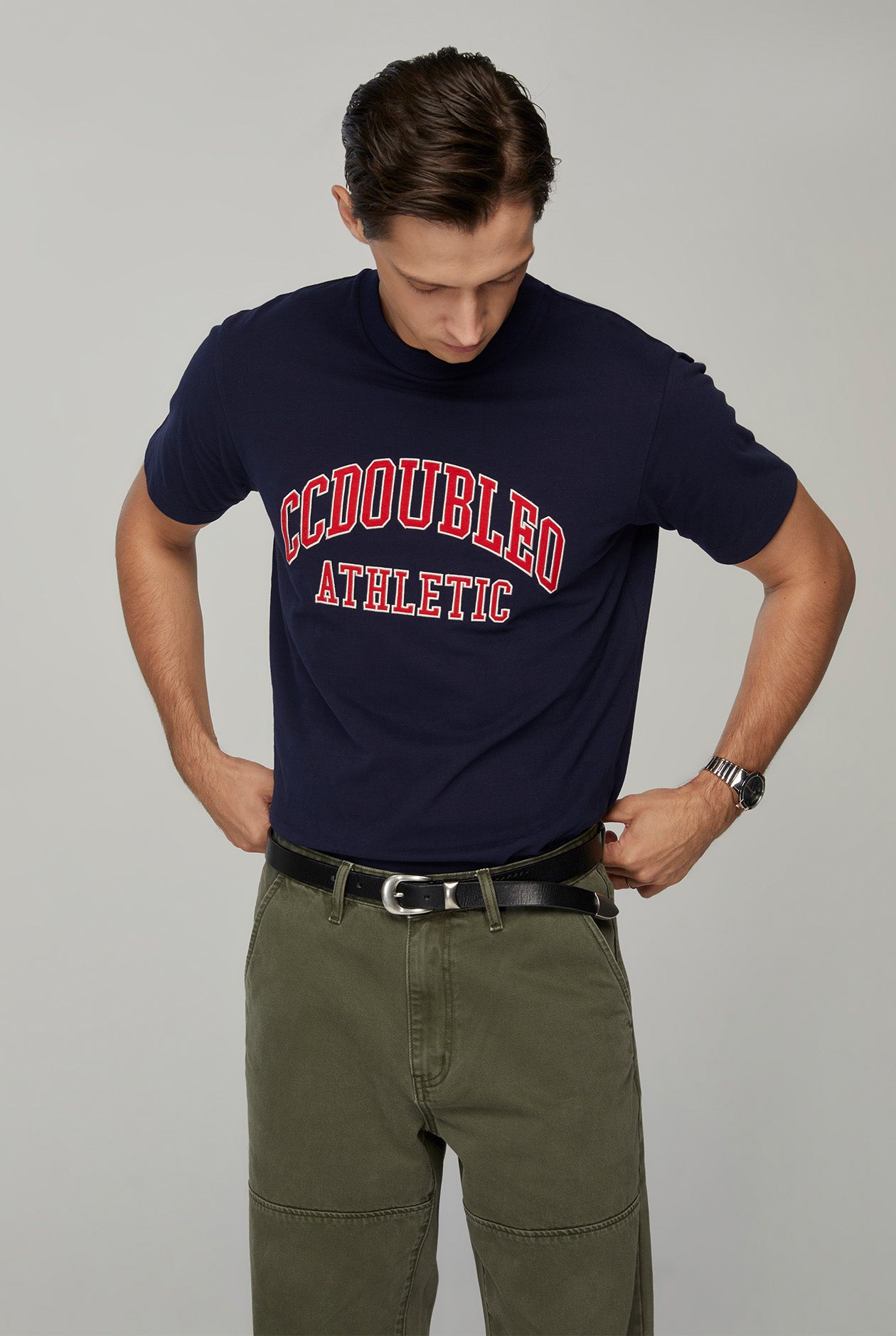 LOGO ATHLETIC GRAPHIC TEE