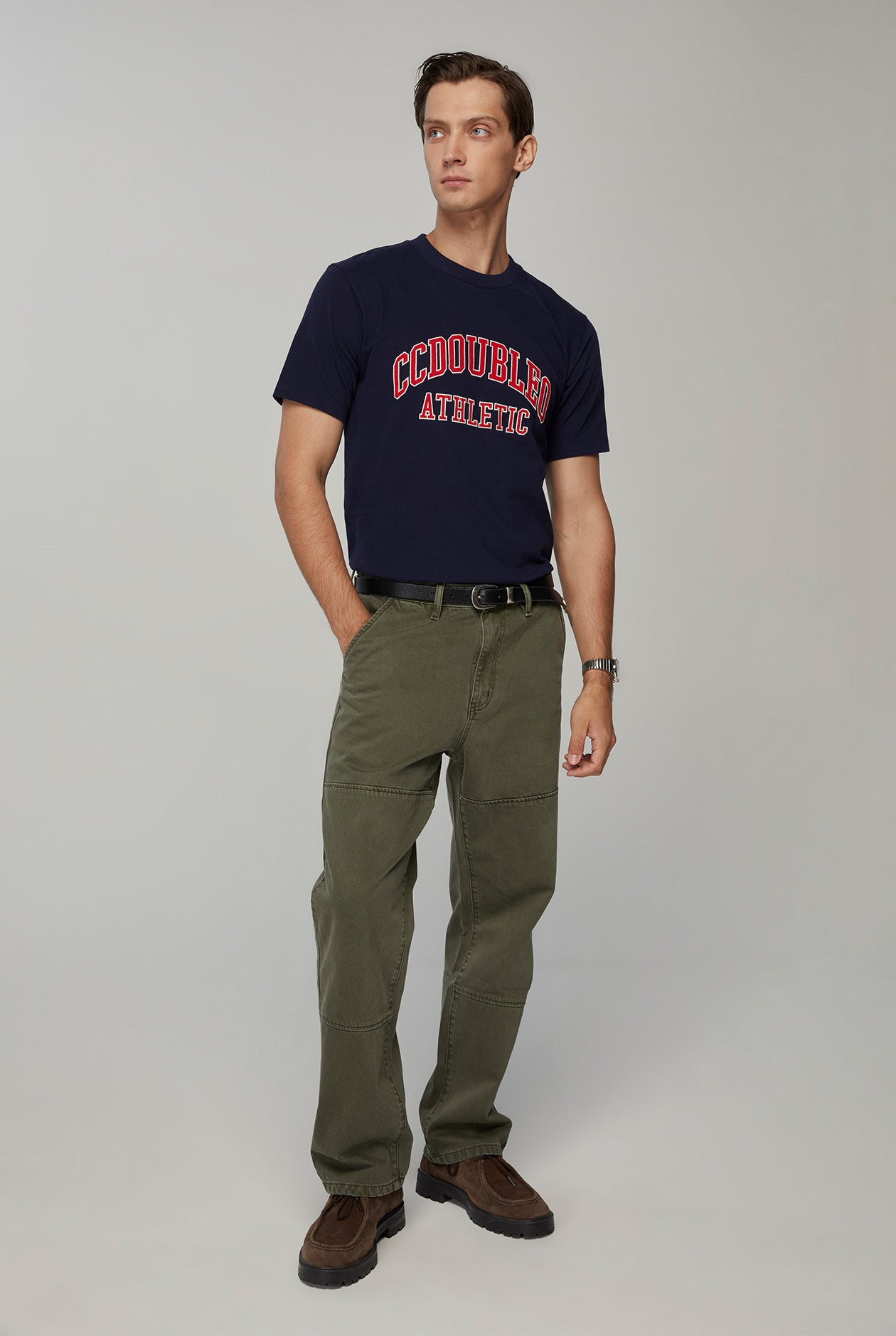 LOGO ATHLETIC GRAPHIC TEE