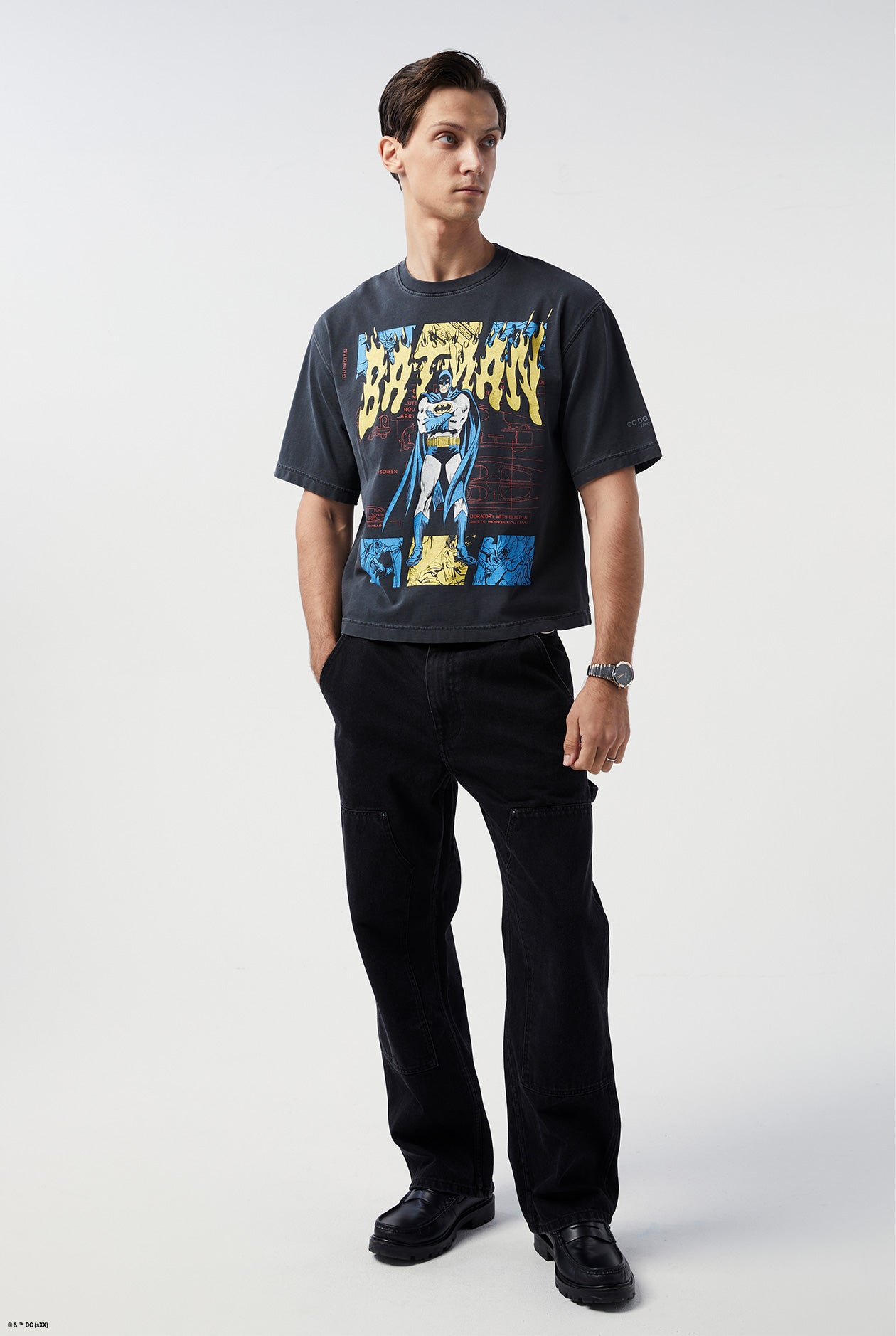 BOXY FIT BATMAN GRAPHIC TEE