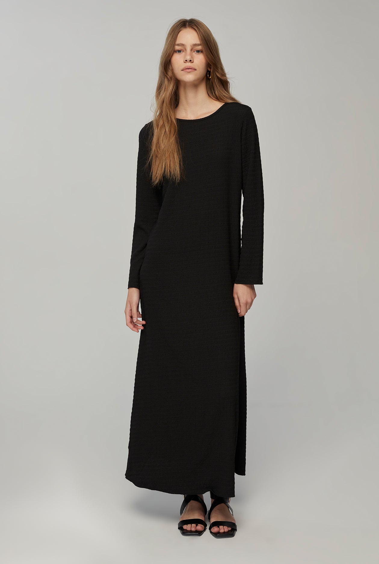 PUFF SLEEVES STRIPED SHIRT