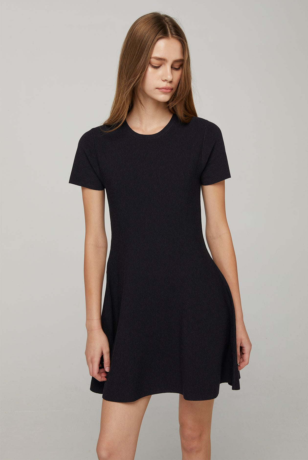 SHORT SLEEVE MINI DRESS