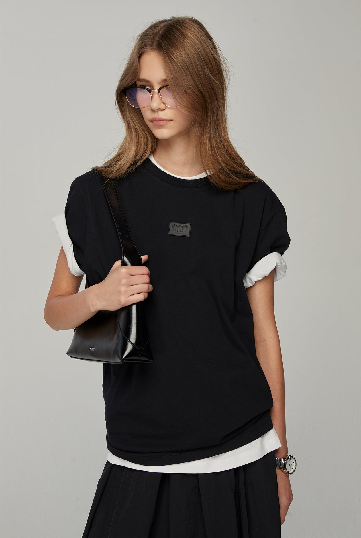 RUBBER PATCH OVERSIZED TEE