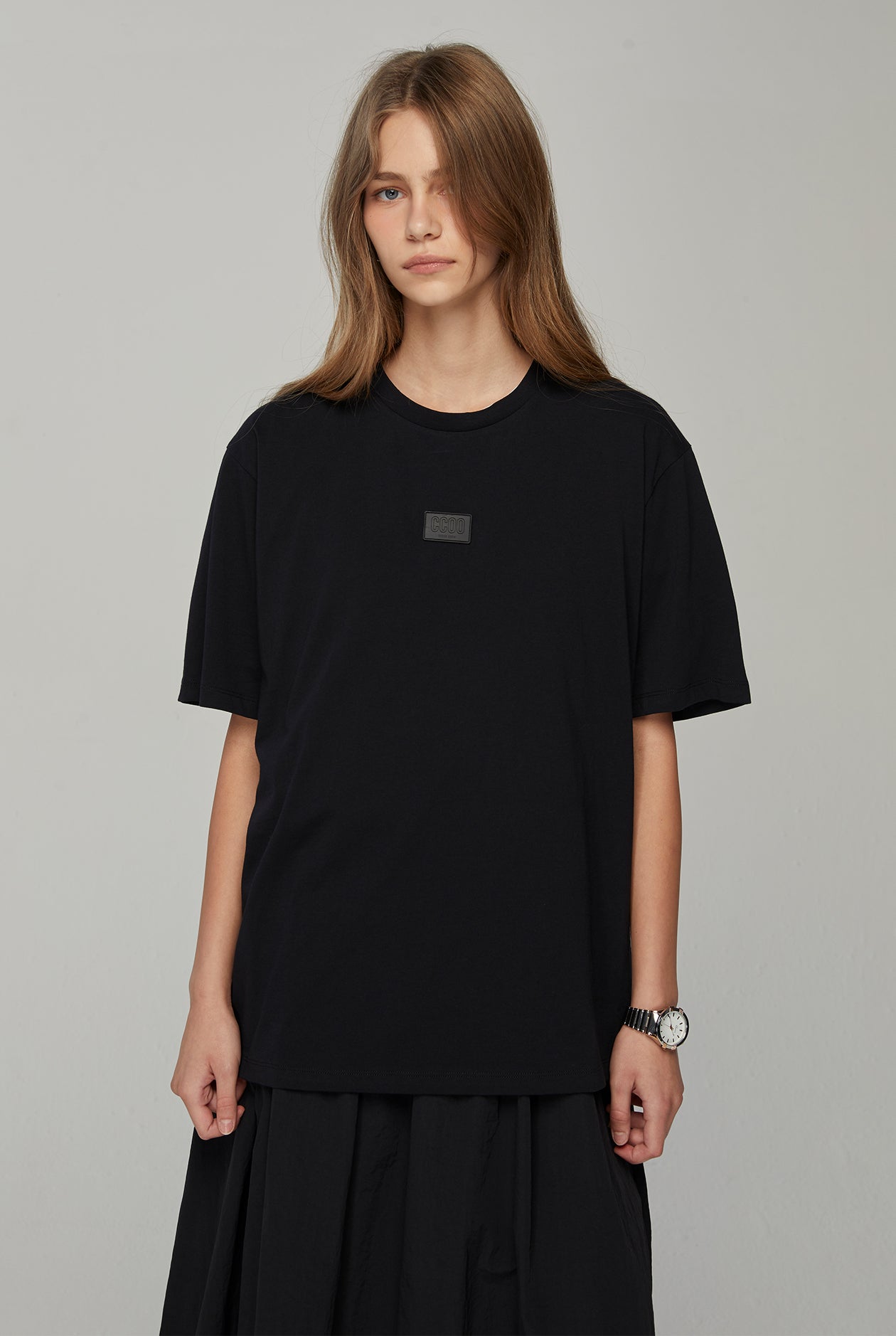 RUBBER PATCH OVERSIZED TEE
