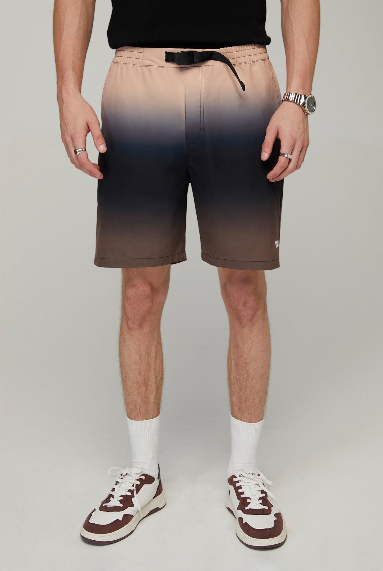 OMBRE POPLIN SHORTS