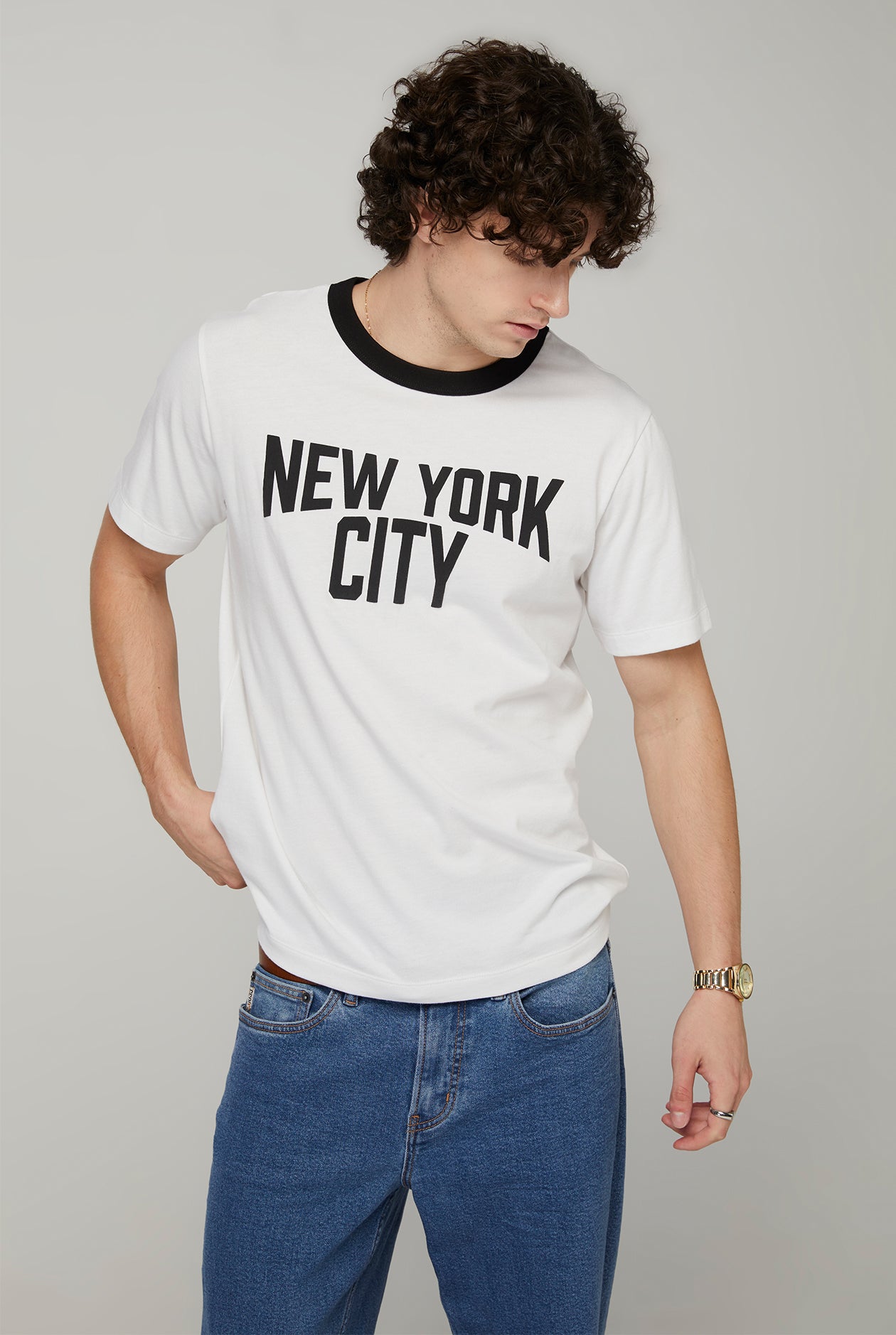 NYC LOGO GRAPHIC TEE