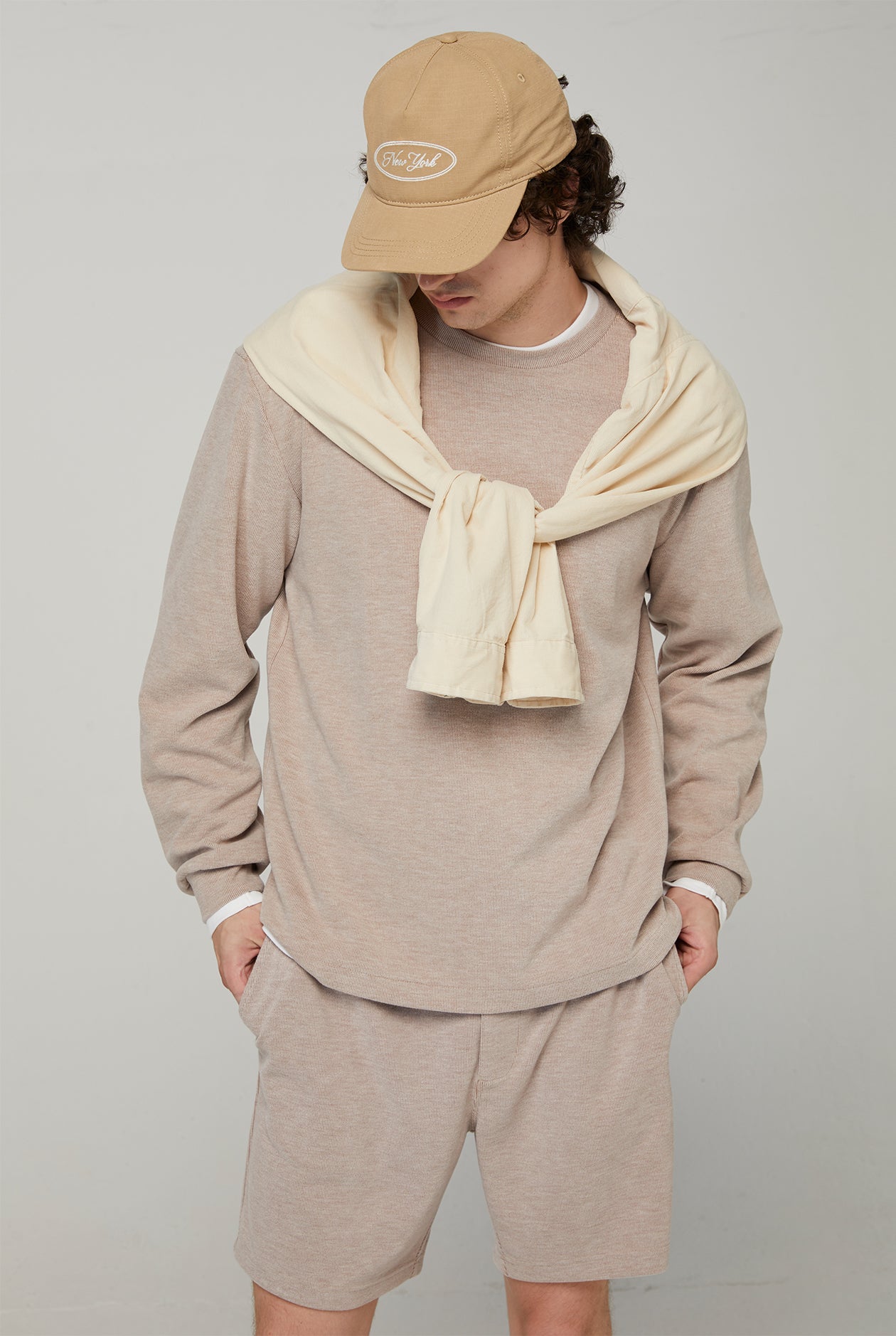 LONG SLEEVE CORDUROY TEE