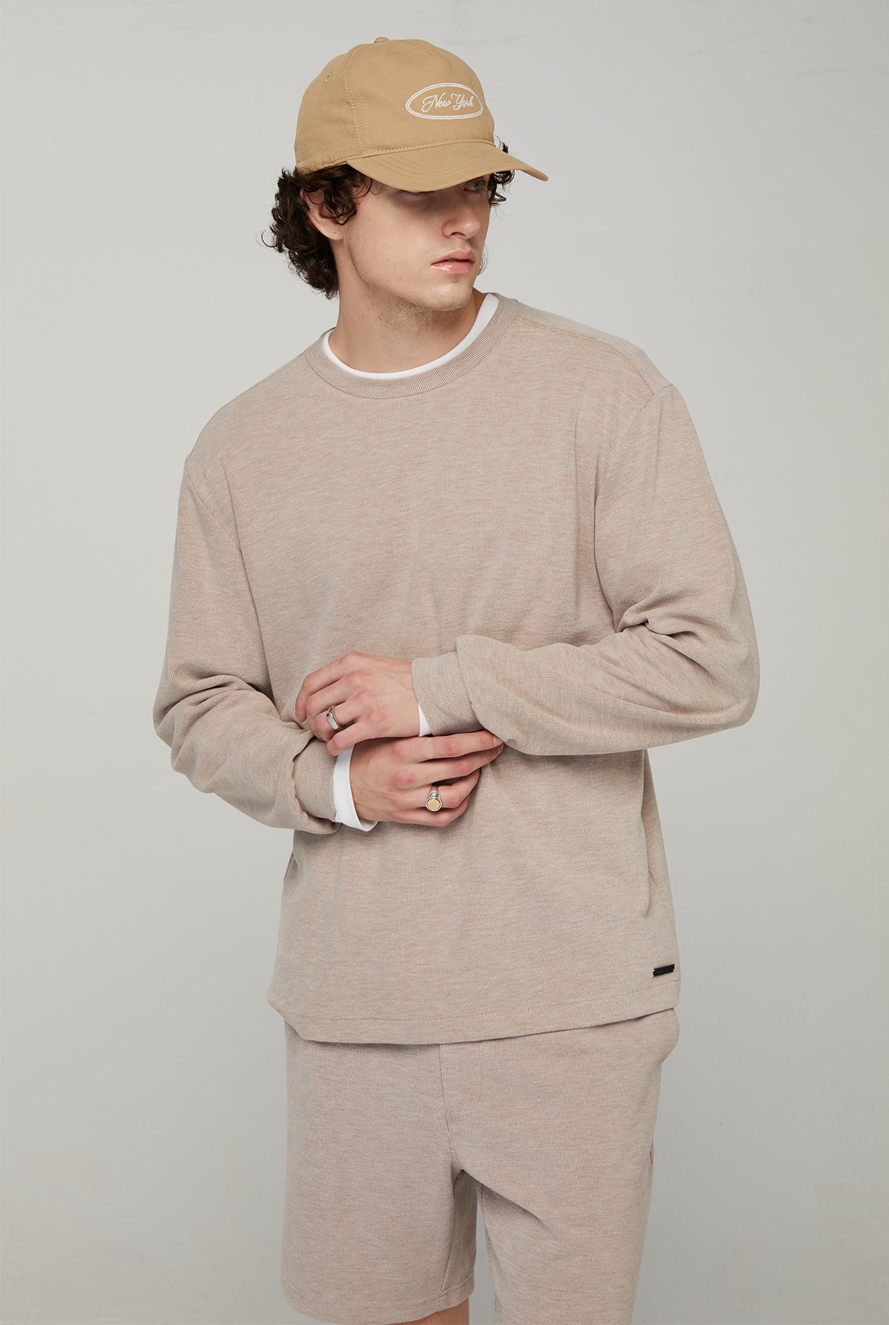 LONG SLEEVE CORDUROY TEE