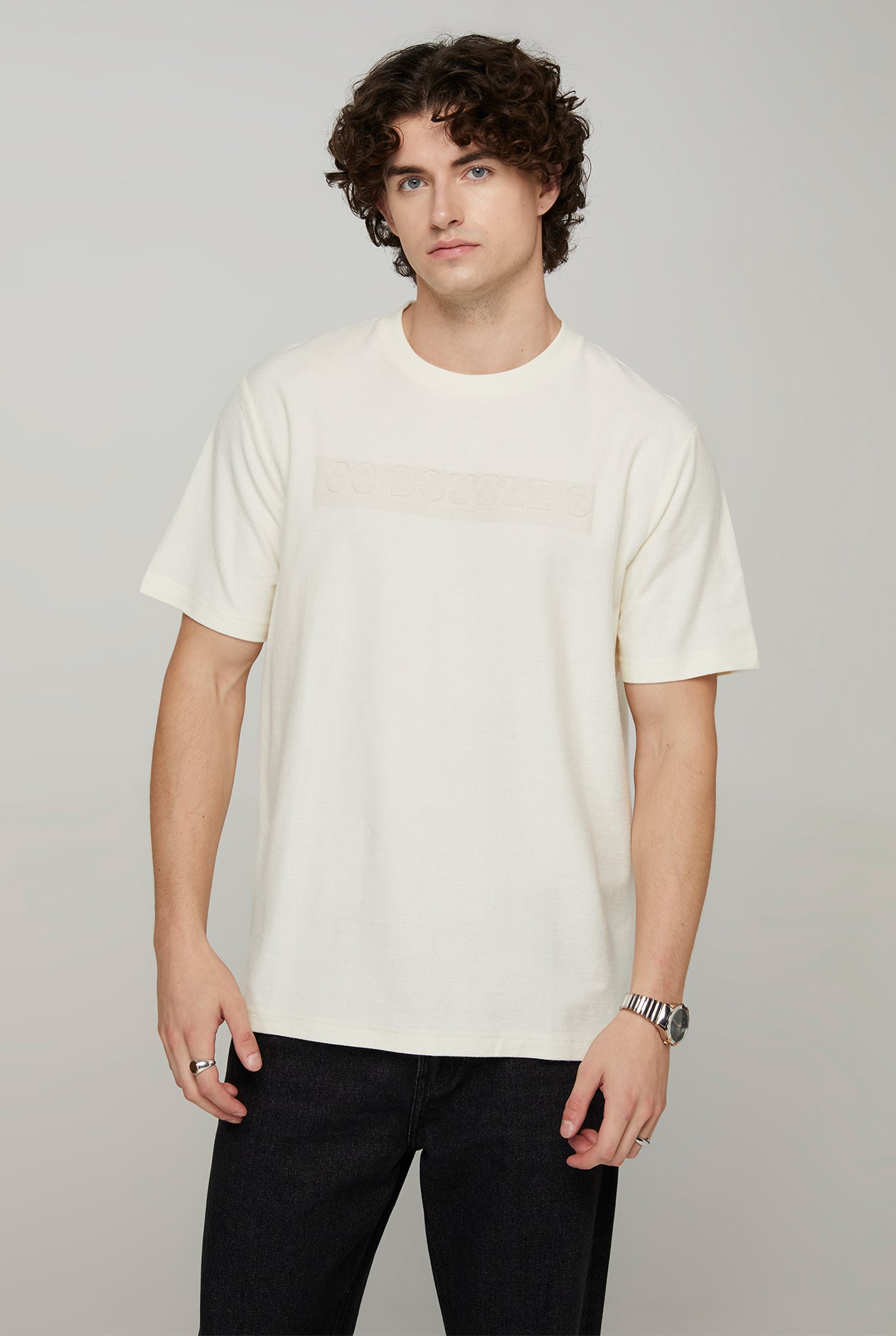 RELAXED OMBRE LOGO TEE
