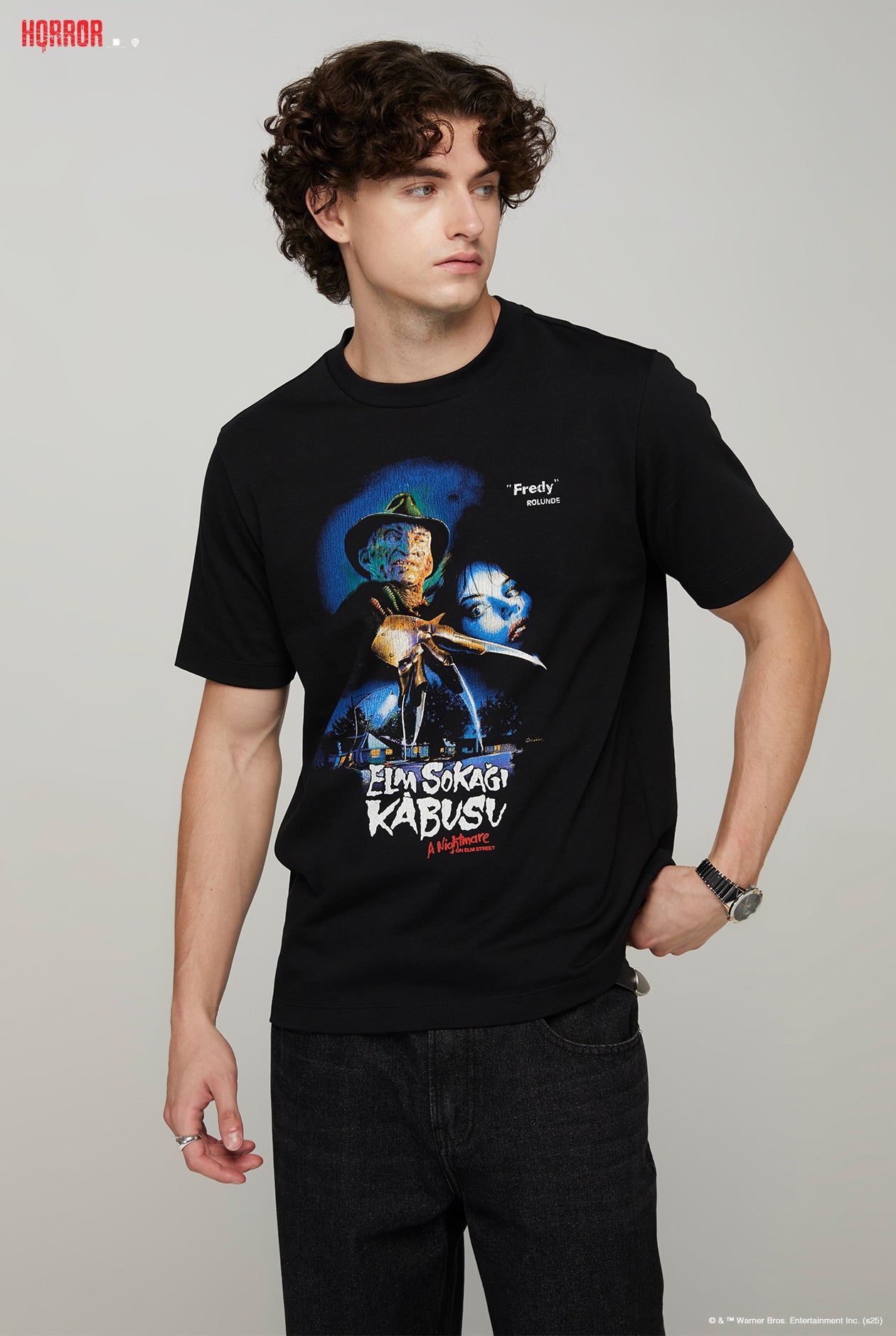 A NIGHTMARE ON STREET GRAPHIC TEE