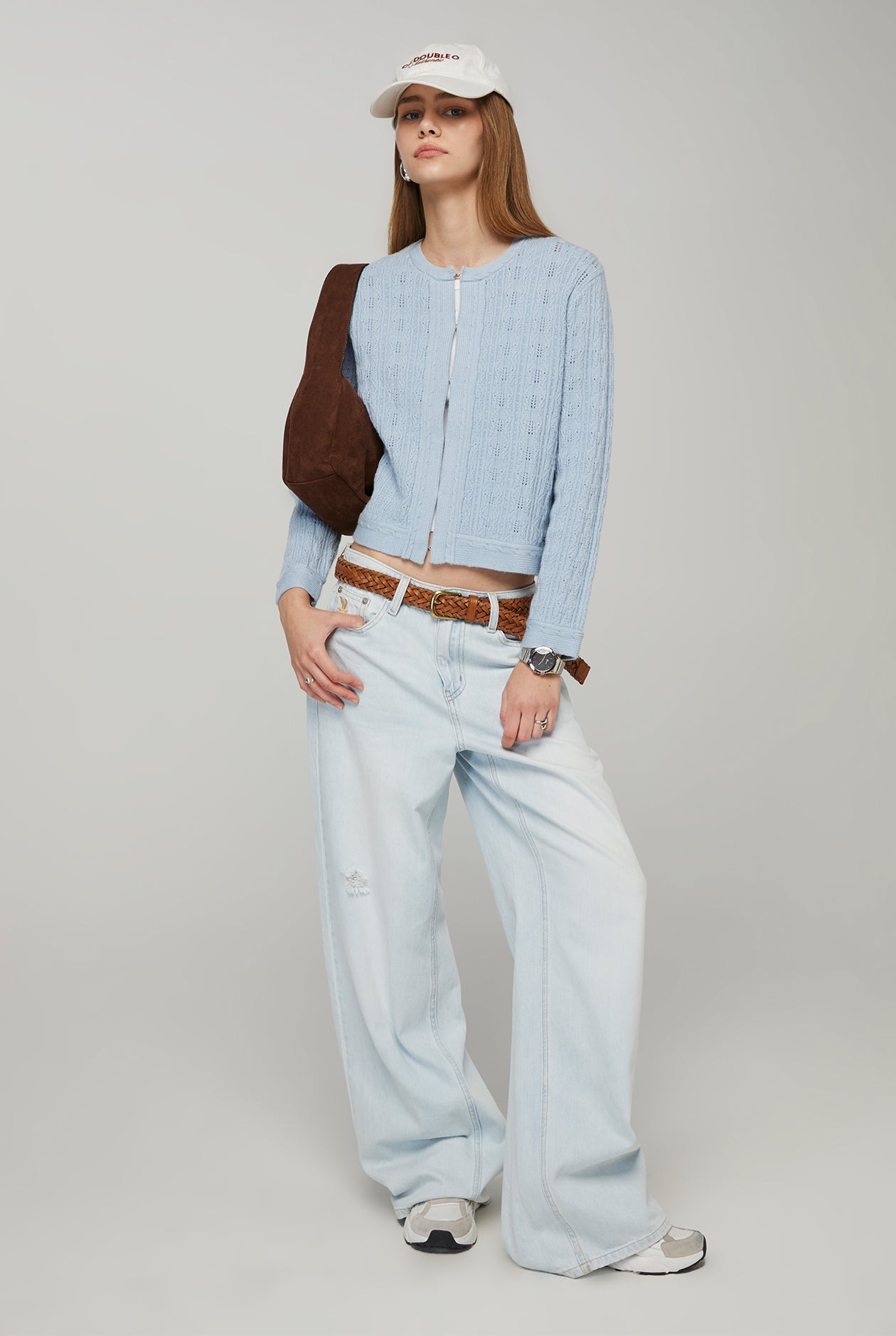 TEXTURE KNITTED CARDIGAN