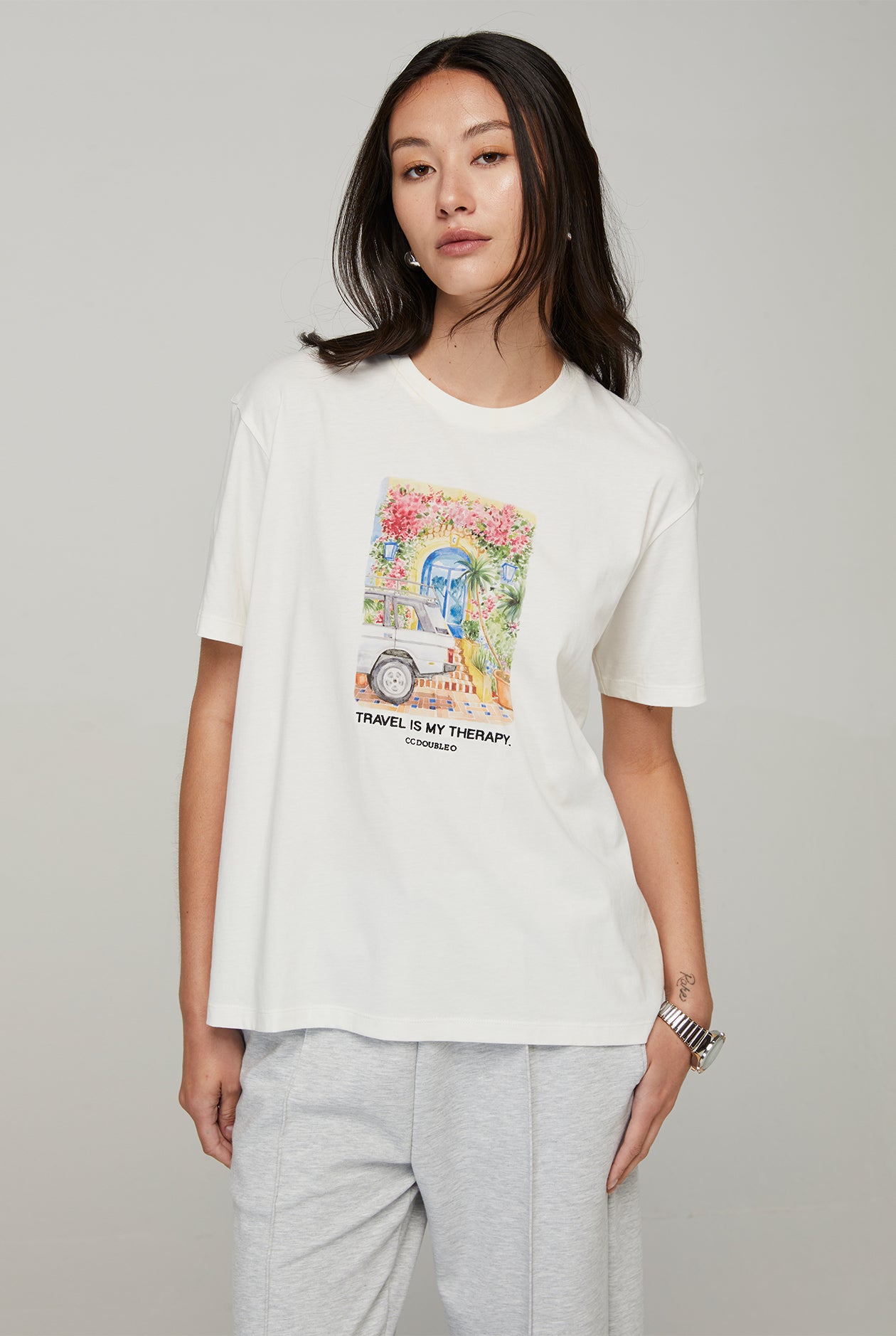 SCENIC ROUTE GRAPHIC TEE