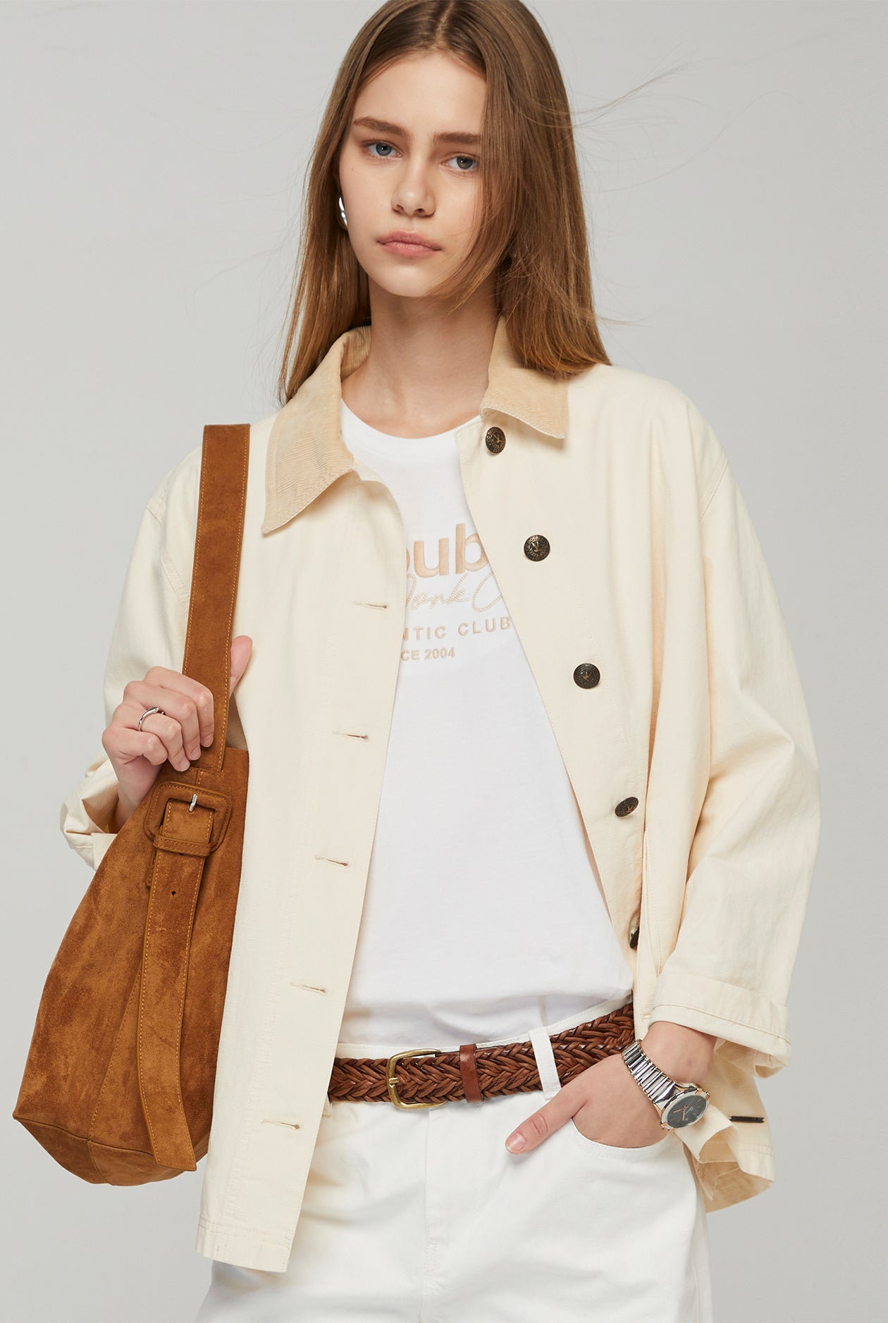 EMBROIDERED OVERSIZED TEE