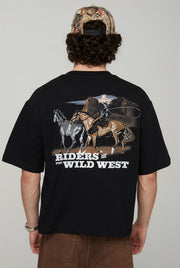 RIDERS OF THE WILD WEST TEE