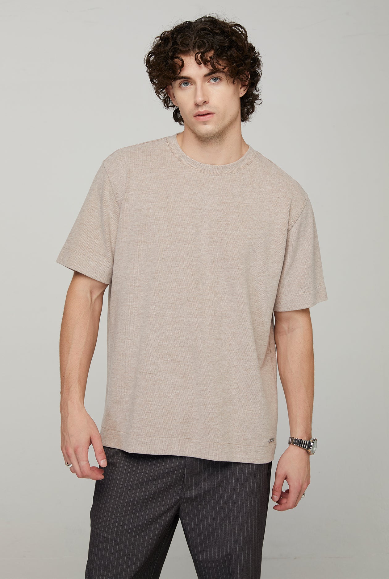 SHORT SLEEVE CORDUROY TEE
