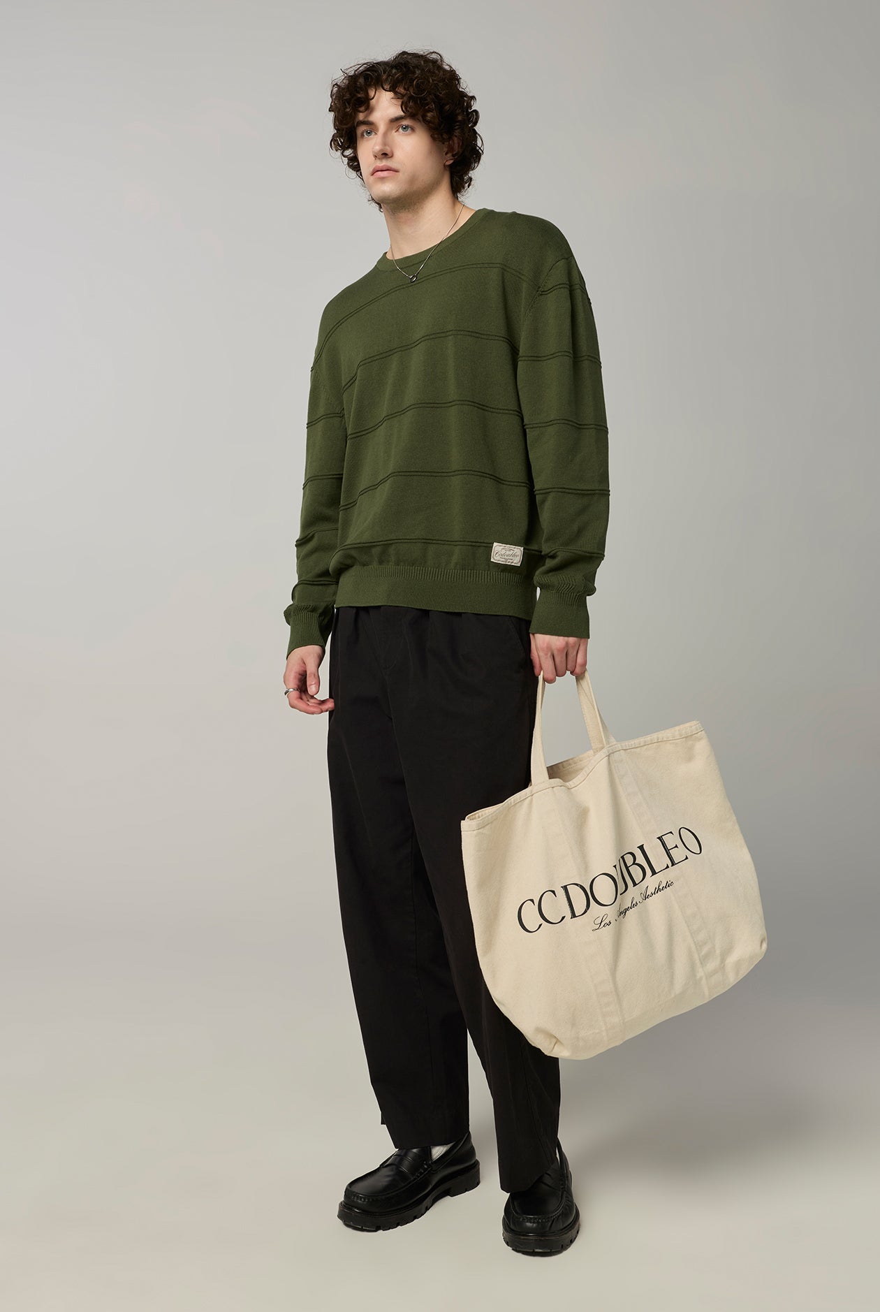 JACQUARD KNIT SWEATER