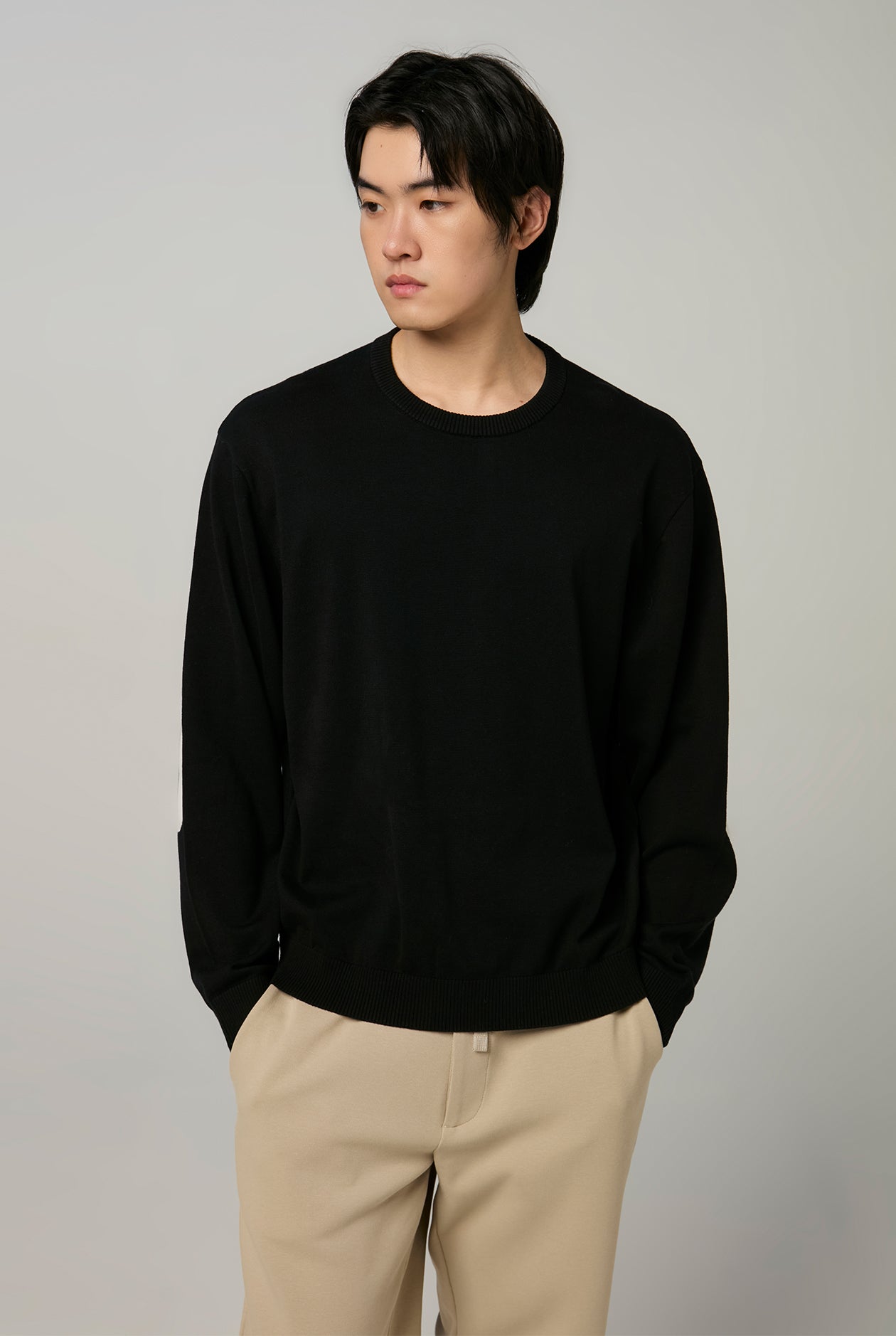 ARM LOGO KNITTED PULLOVER
