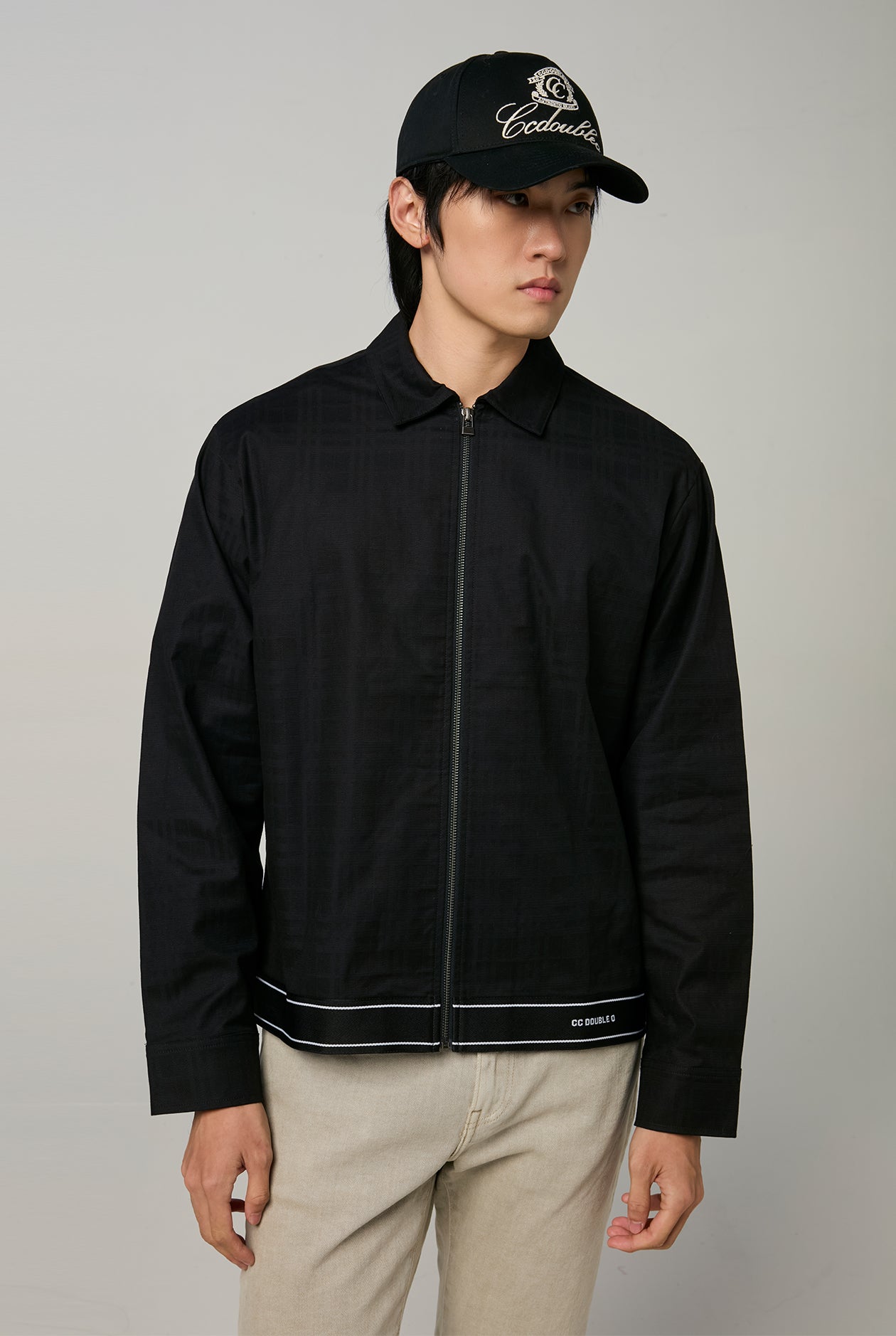 BLOUSON DOBBY JACKET
