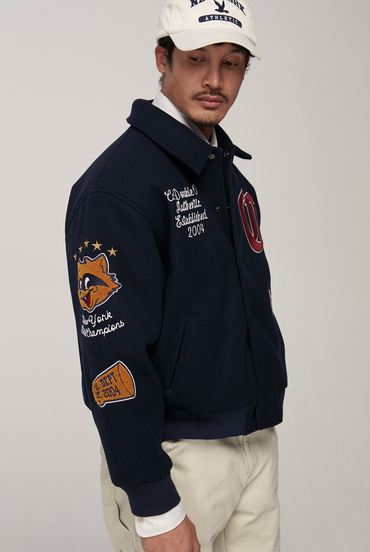 20th ANNIVERSARY PATCH VARSITY JACKET