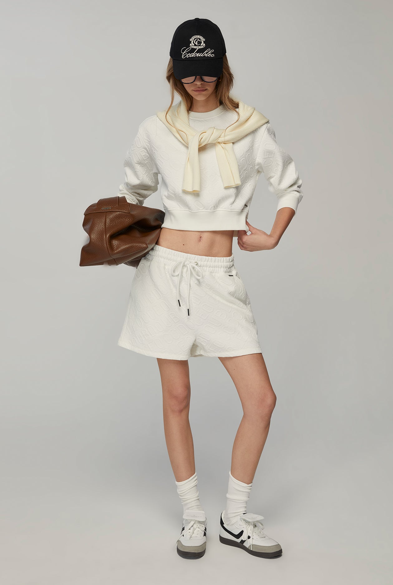 LOGO JACQUARD SHORTS