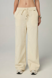 WIDE-LEG CORDUROY PANTS