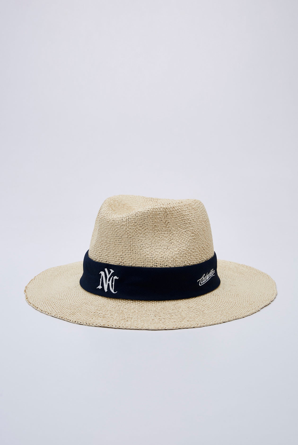 SEAGRASS STRAW HAT WITH NYC BAND